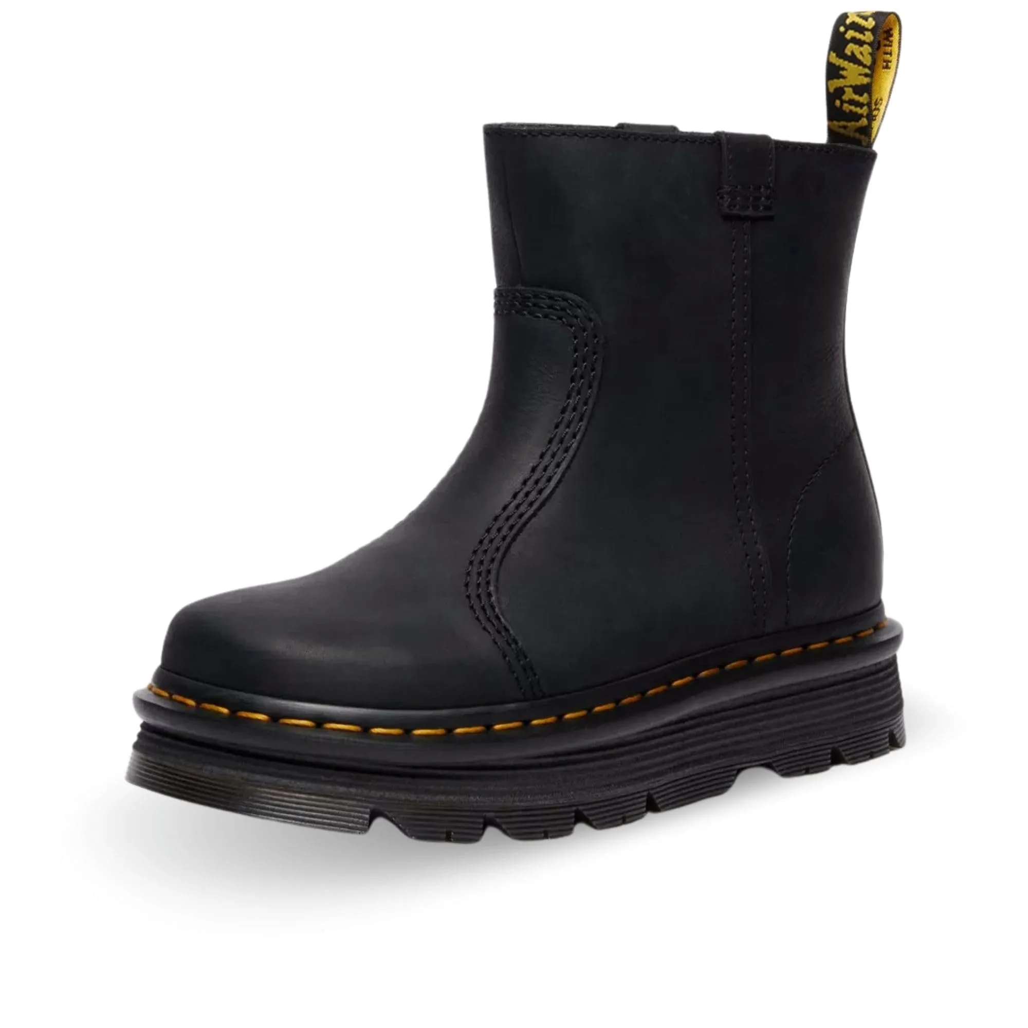 Dr. Martens Zebzag Rigger Black Wyoming Platform Uomo