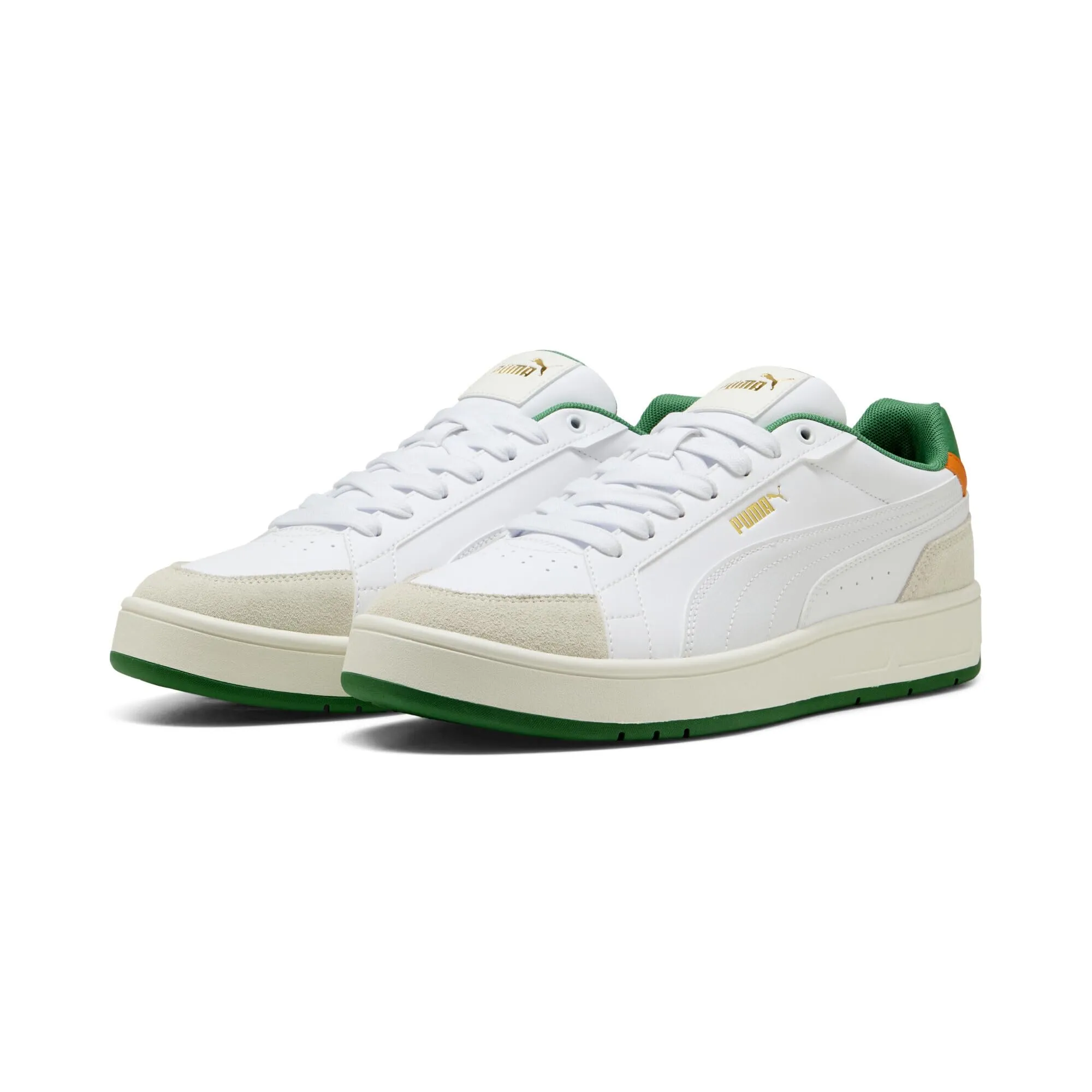 PUMA Sneakers Court Classico Sport Unisex Warm White Archive Green
