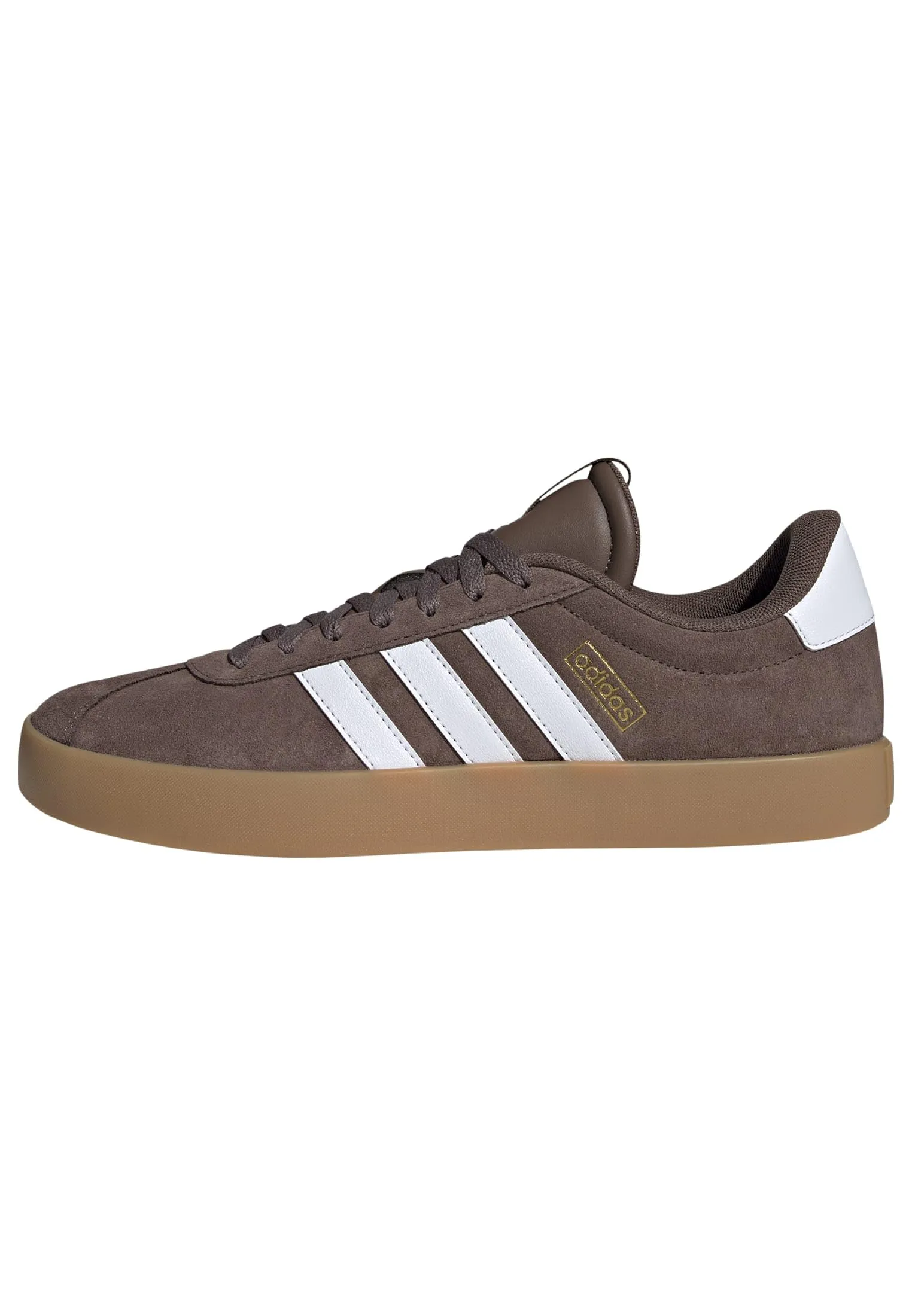 Adidas VL Court 3.0 Uomo - Scarpe Earth Strata/Cloud White/Gold Metallic