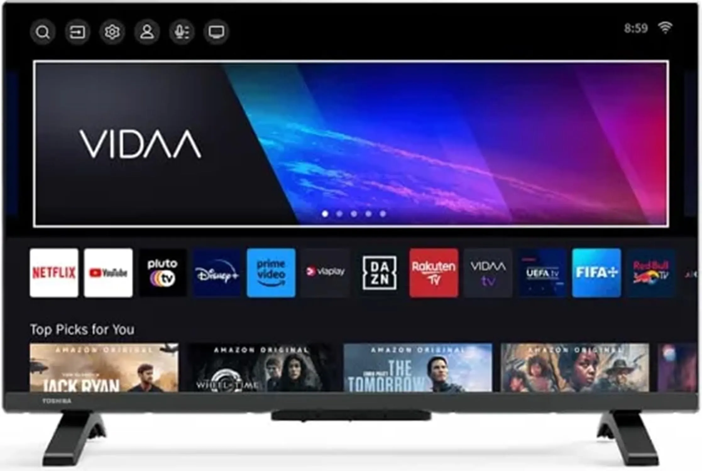 Toshiba 32WV2E63DA - Smart TV HD Ready da 32 Pollici