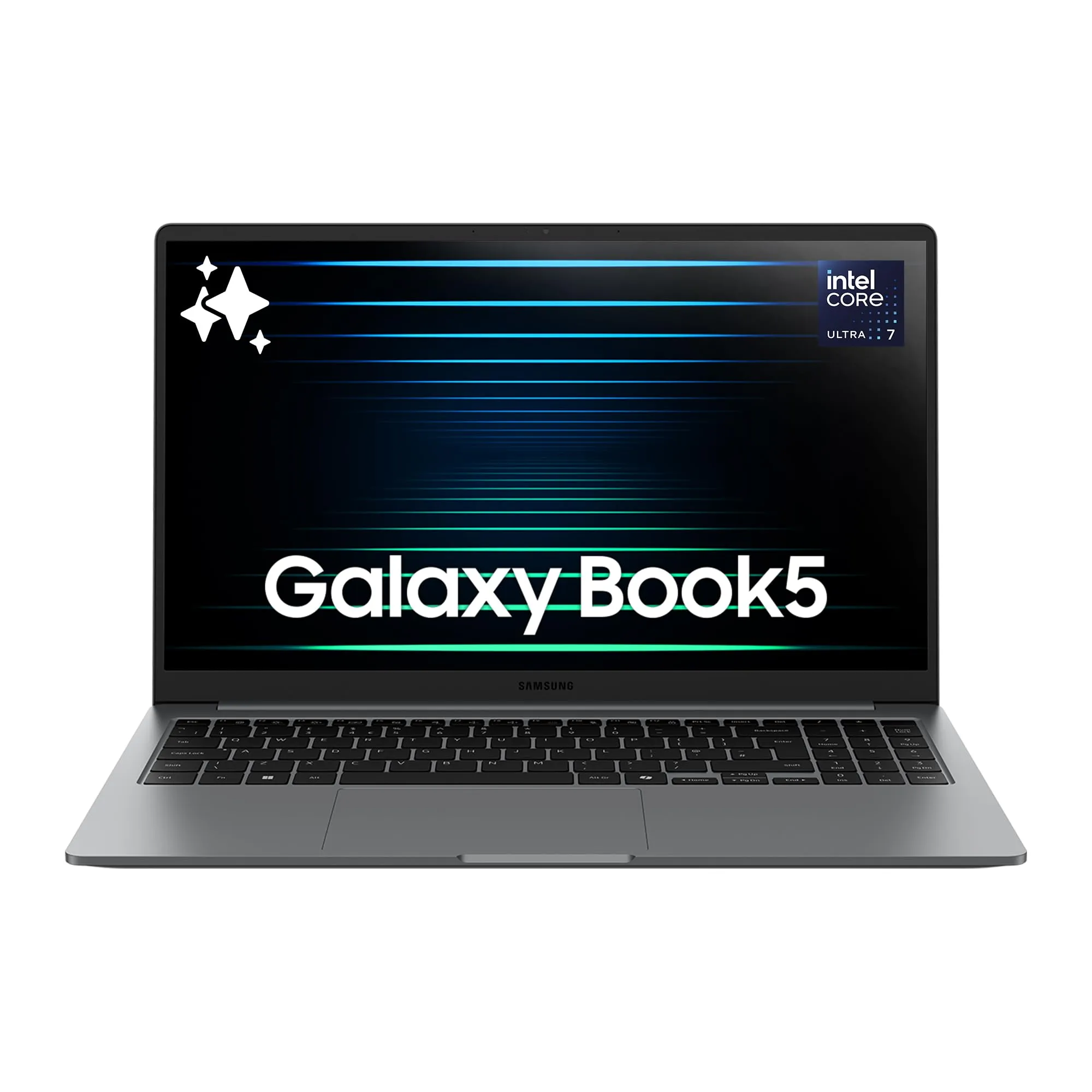 Samsung Galaxy Book5 15.6" AI Laptop - Intel Core Ultra 7, 16GB RAM, 1TB SSD, Windows 11 Home, Gray