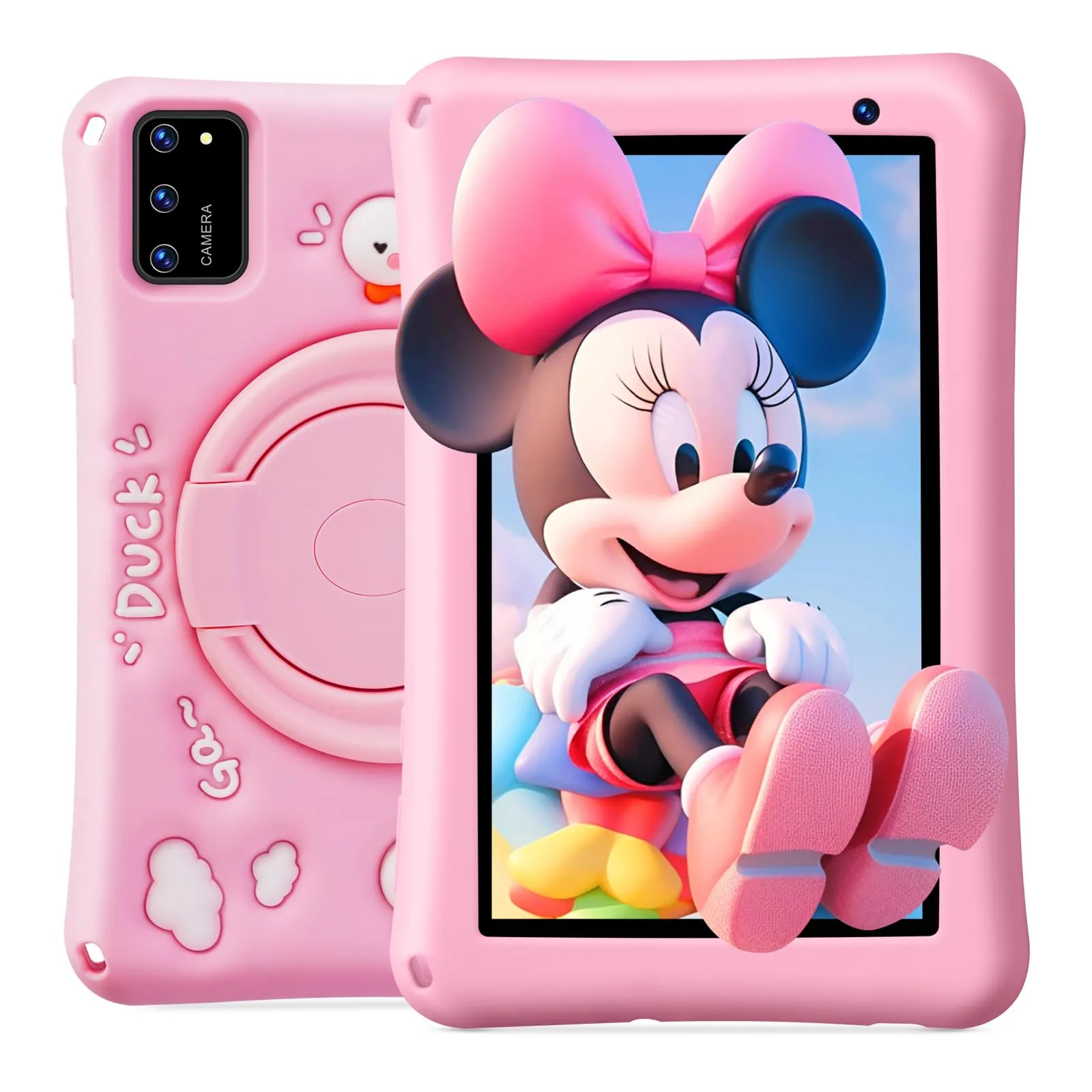 BISAIKASOW Tablet Bambini 7 Pollici Android 13 Rosa