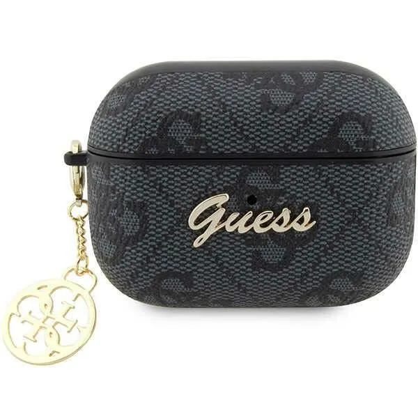 Custodia Guess AirPods Pro 2 Nero 4G Charm Collection
