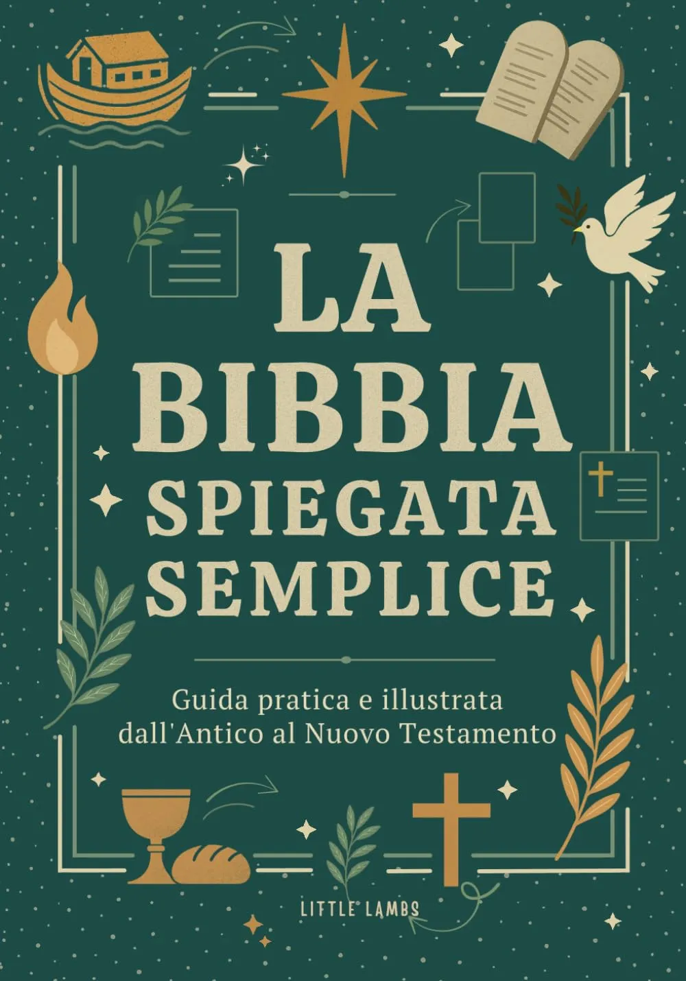 La Bibbia Spiegata Semplice: Guida Pratica e Illustrata dall'Antico al Nuovo Testamento