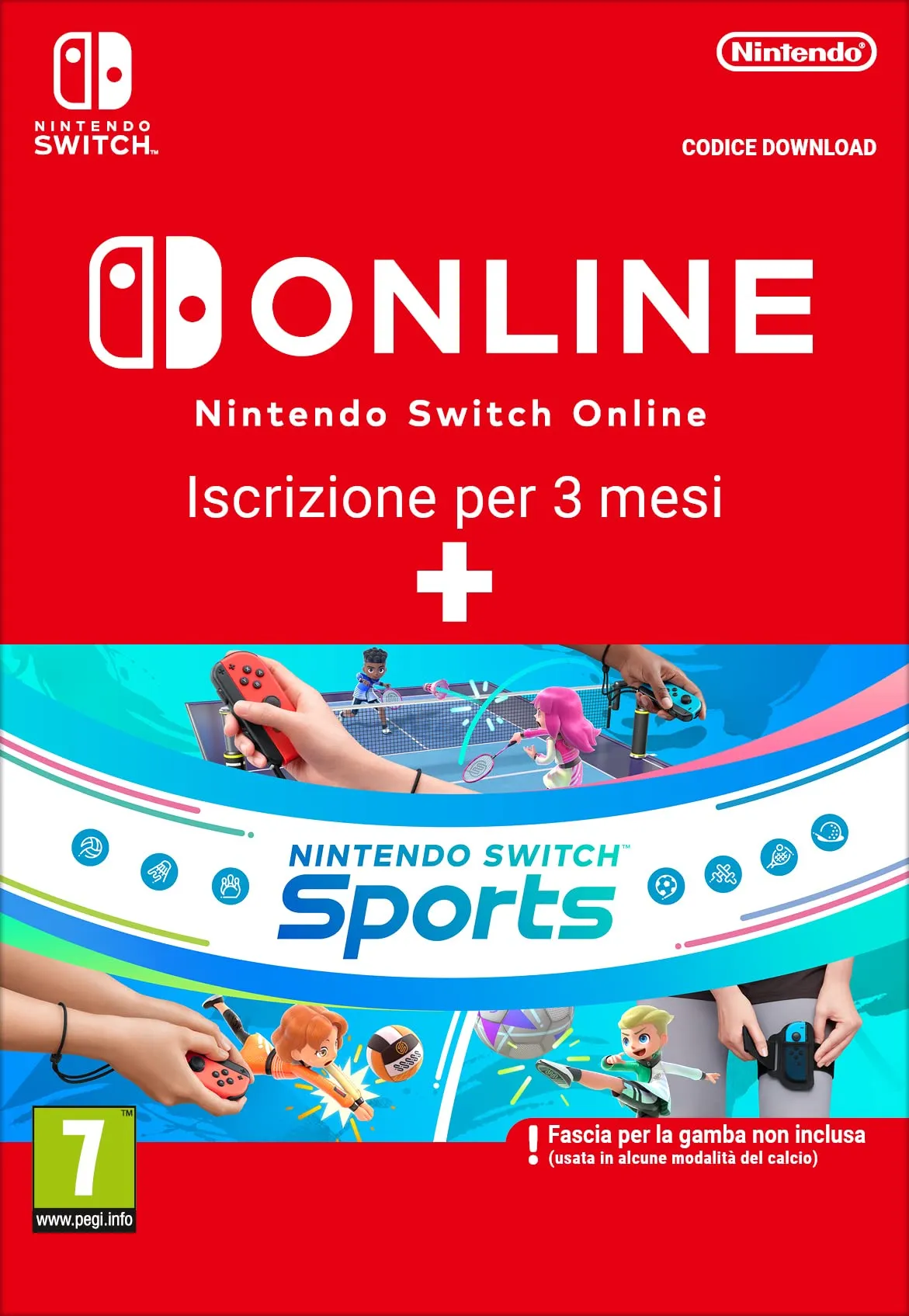 Nintendo Switch Online - 12 Mesi - Codice Download
