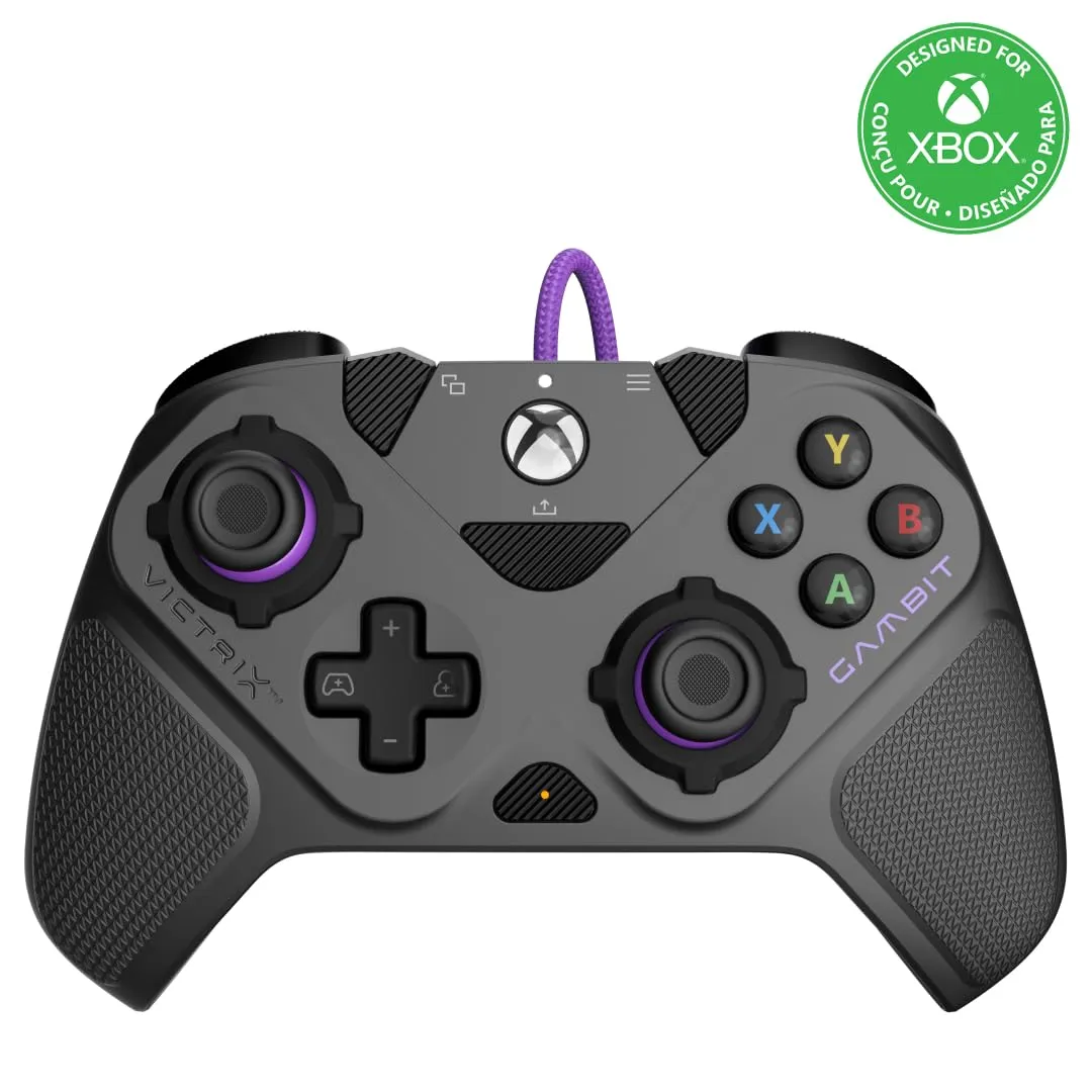 Victrix Gambit Prime Controller Cablato per Xbox - Grigio