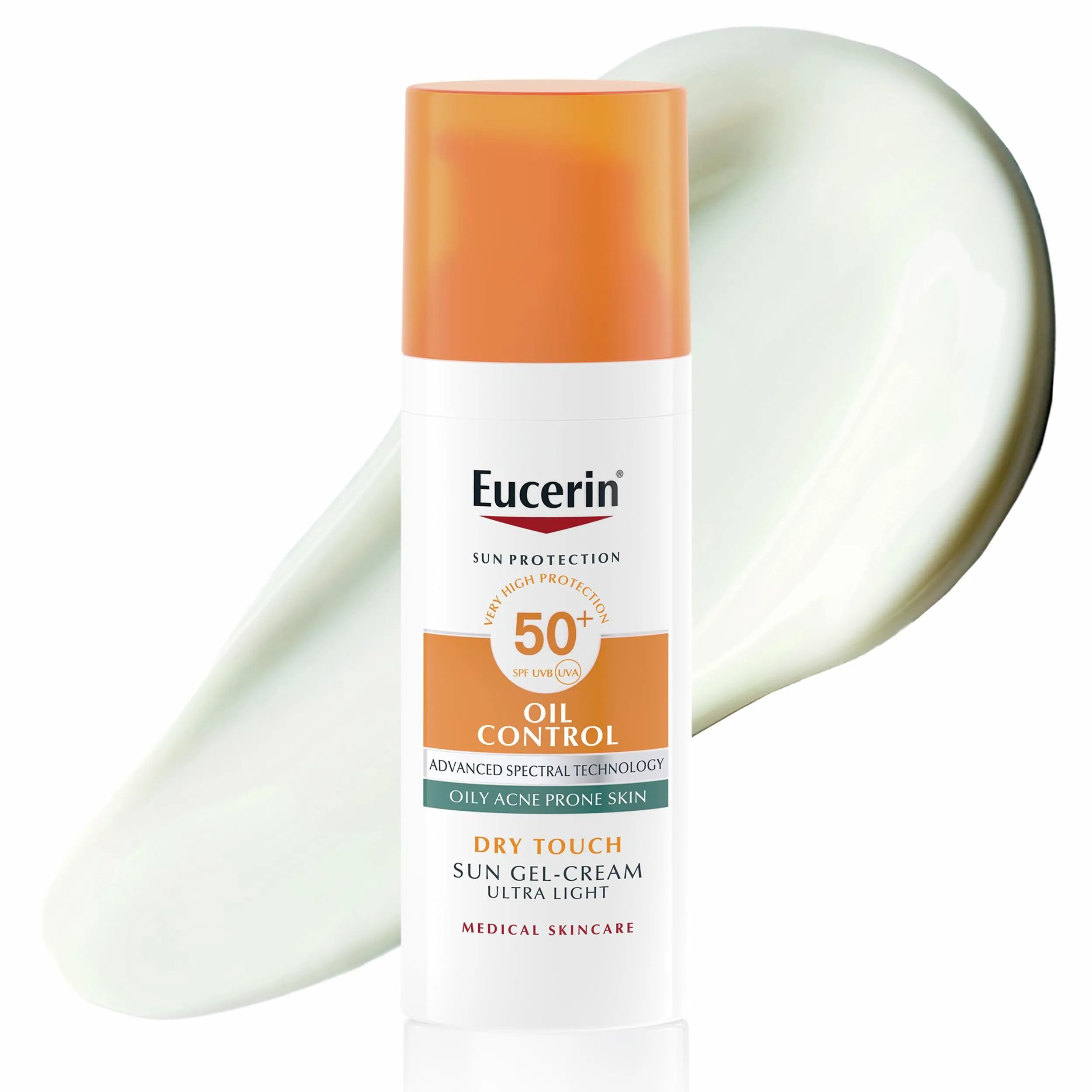 Eucerin Oil Control Dry Touch Sun Gel-Creme SPF 50+ 50 ml