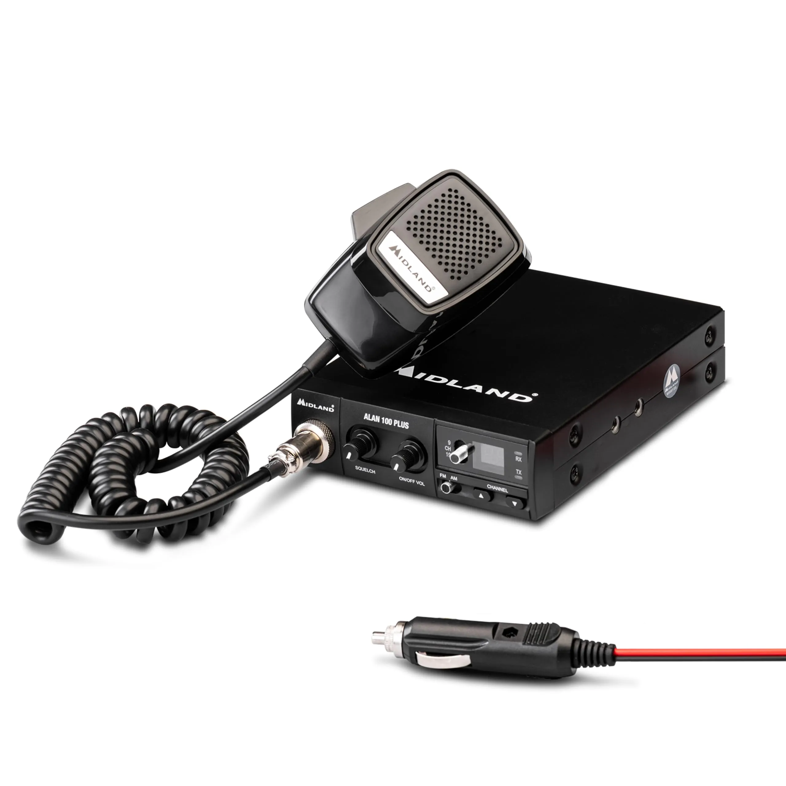 Midland Alan 100 Plus B C442.12 CB Radio Ricetrasmittente Veicolare