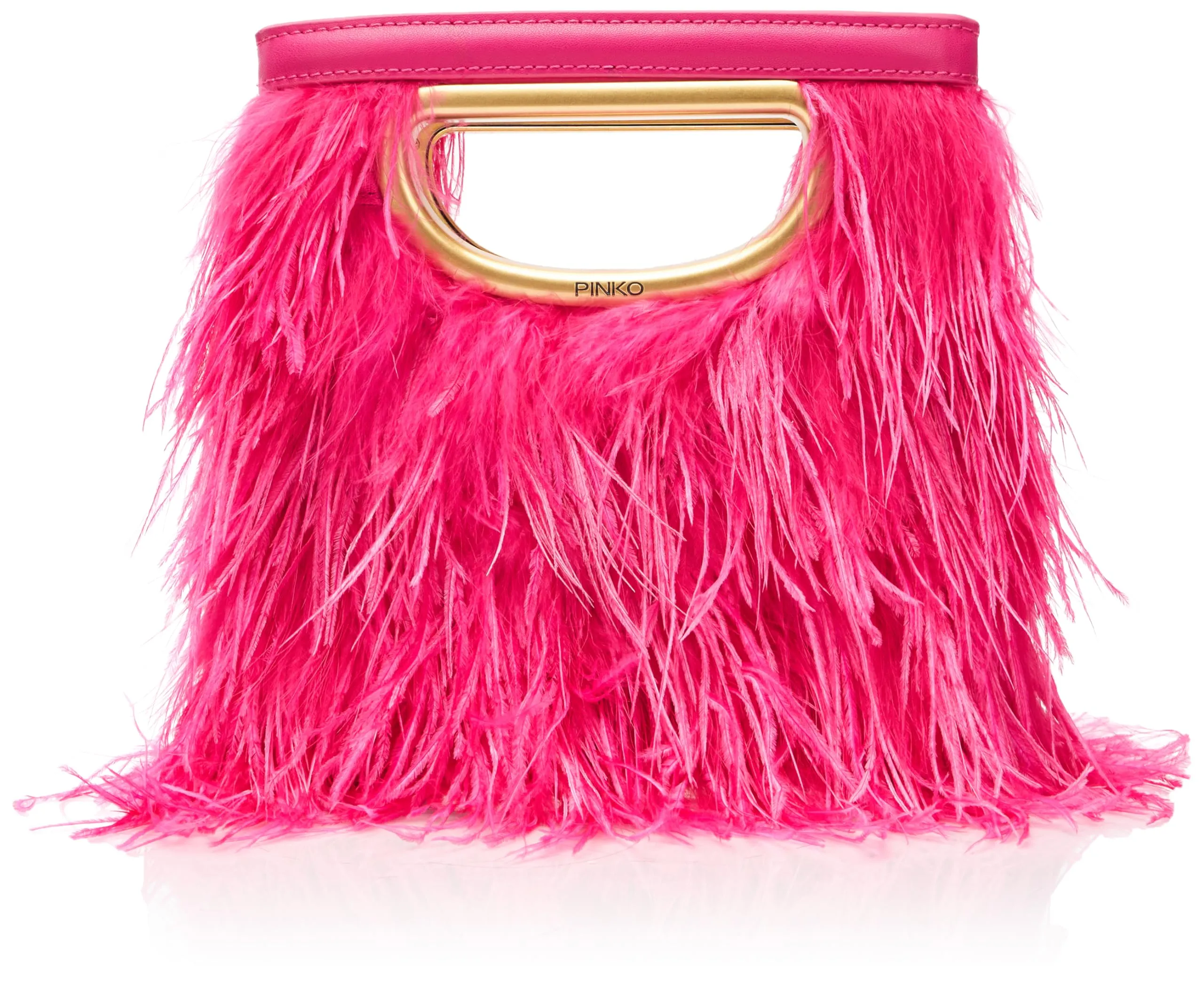 Pinko Square Mini Feathers Borsa Donna