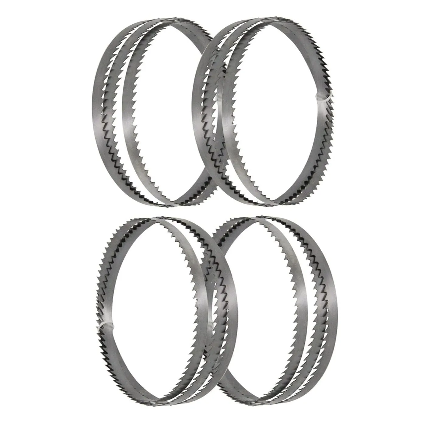 Sankuai Set di 4 Lame per Sega A Nastro SK5, 1400mm x 10mm x 0,5mm, 6 TPI