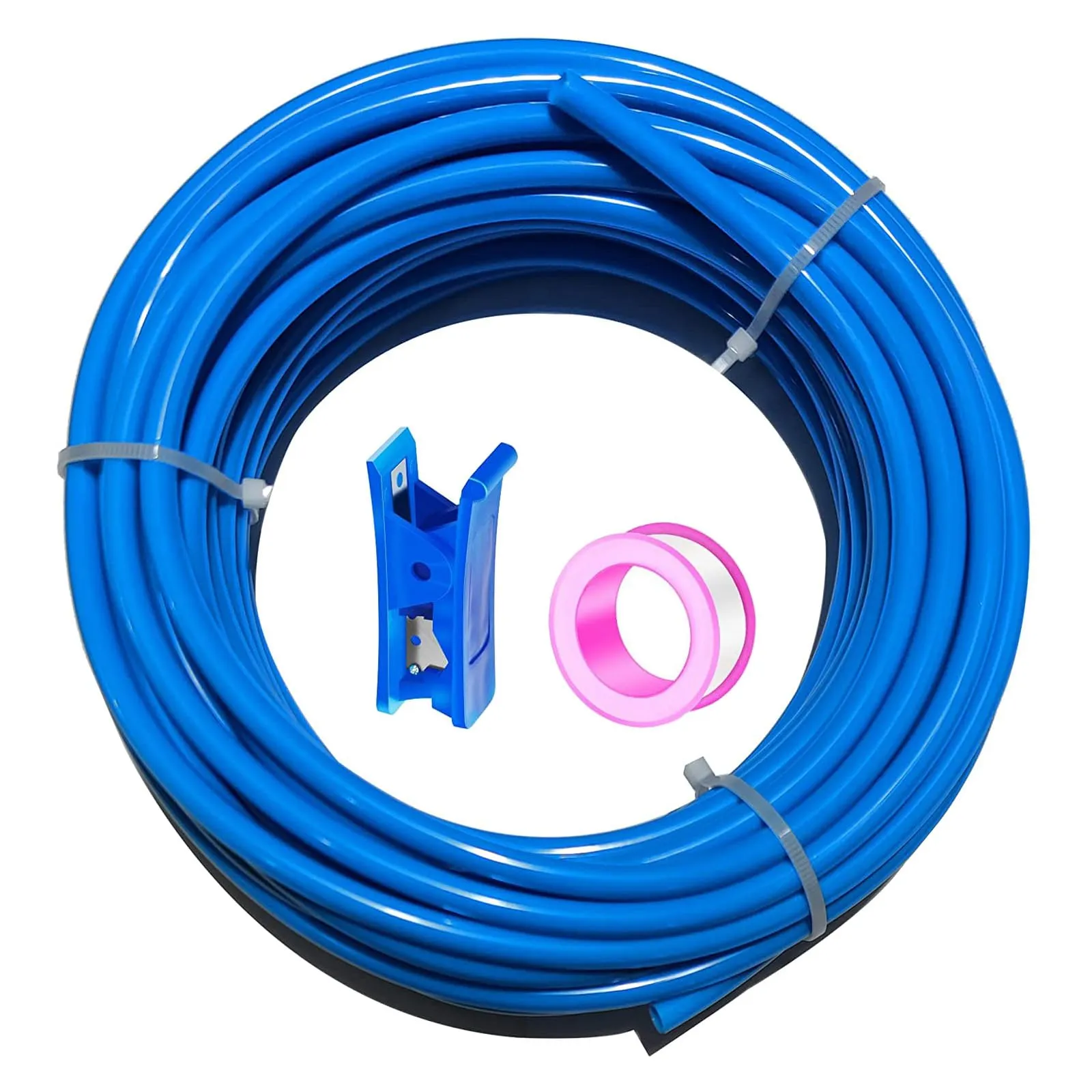 Tubo Aria Compressa HAXIHA 10 Metri Blu con Attacco Rapido
