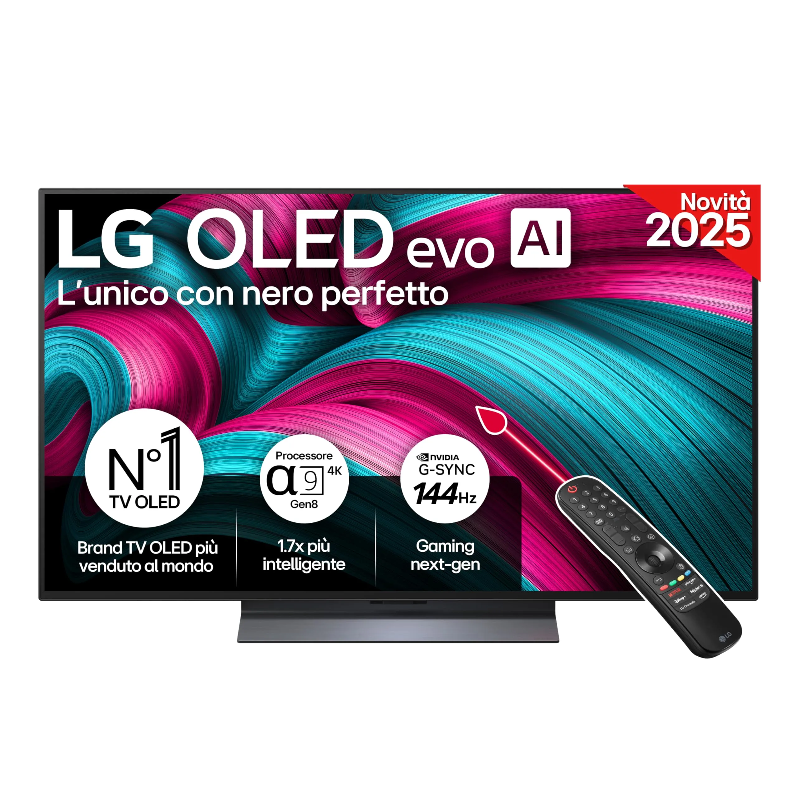 LG OLED evo AI C5 48" Smart TV 4K OLED48C56LB 2025