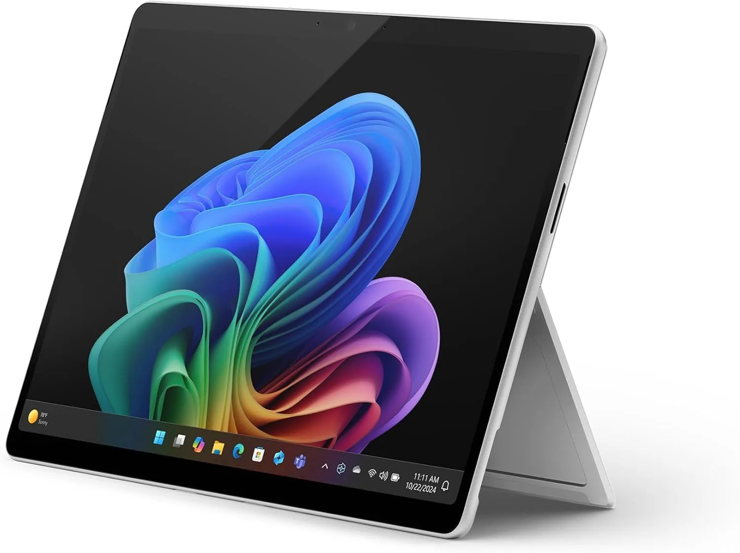 Microsoft Surface Pro 11a Edizione (Copilot+ PC) - 13" Touchscreen, Snapdragon X Plus, 16GB RAM, 256GB SSD, Platinum (Senza Alimentatore)