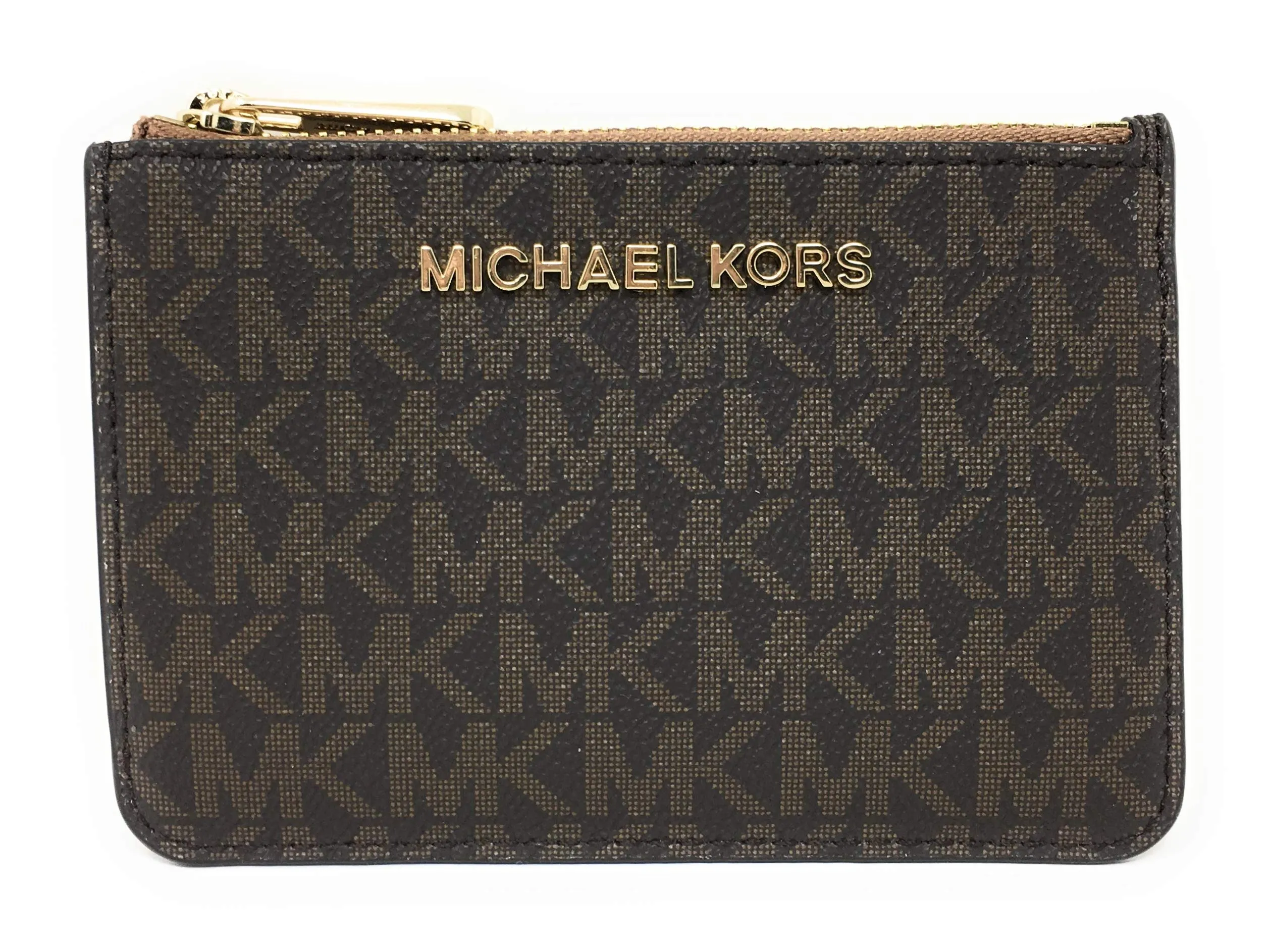 Michael Kors Jet Set Travel - Custodia piccola con cerniera e porta carte d'identità