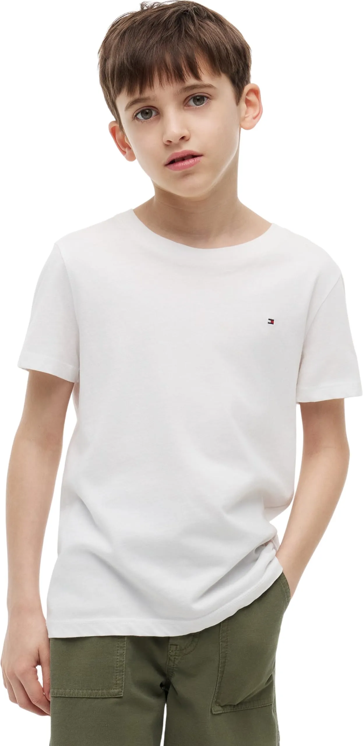 Tommy Hilfiger T-Shirt Bambino Bianca - Essenziale e Casual