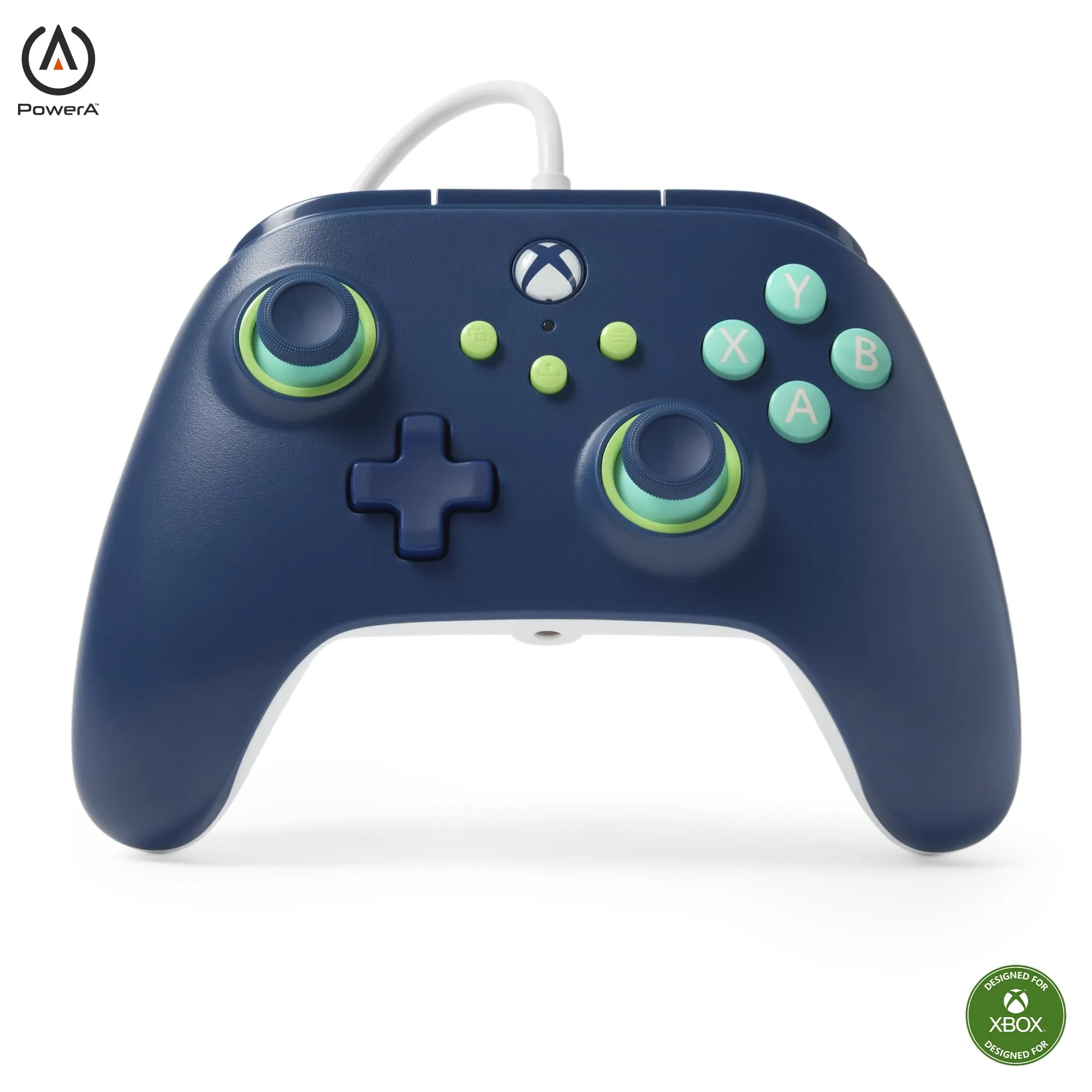 PowerA Controller Cablato Xbox Series X|S - Blu Marinaio