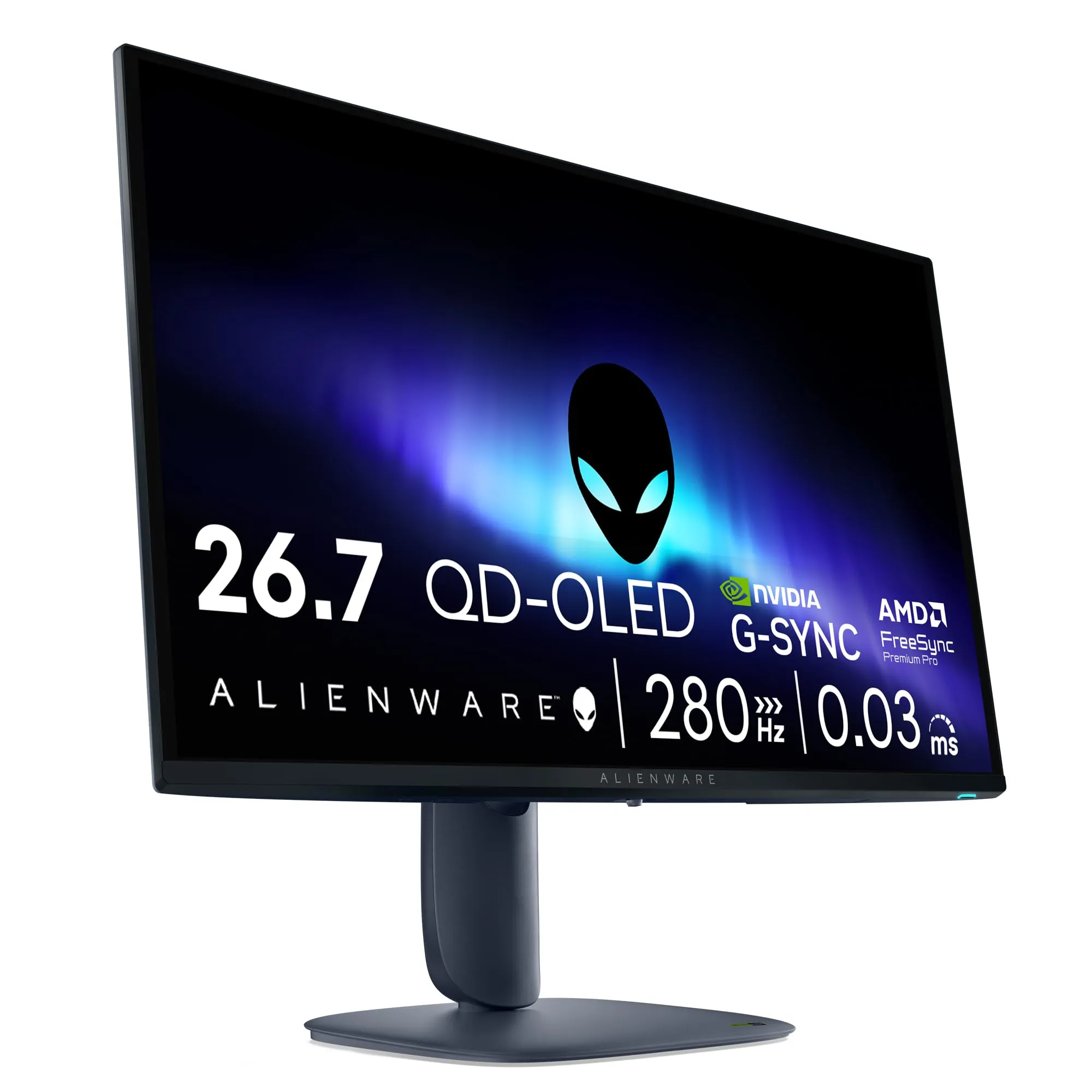 Alienware AW2725D Monitor Gaming QD-OLED 27" QHD 280Hz