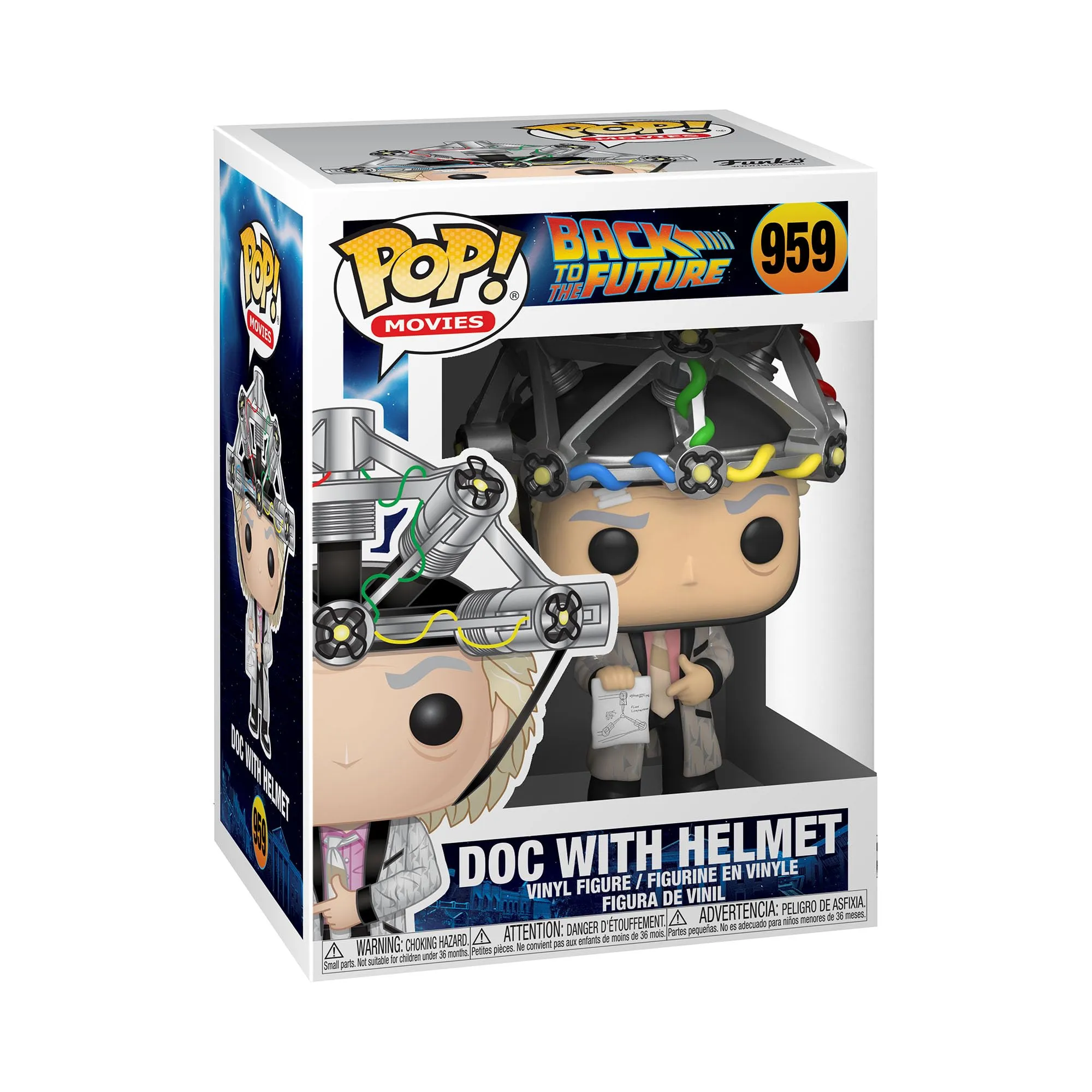 Funko Pop! Movie: Back To The Future - Doc with Helmet