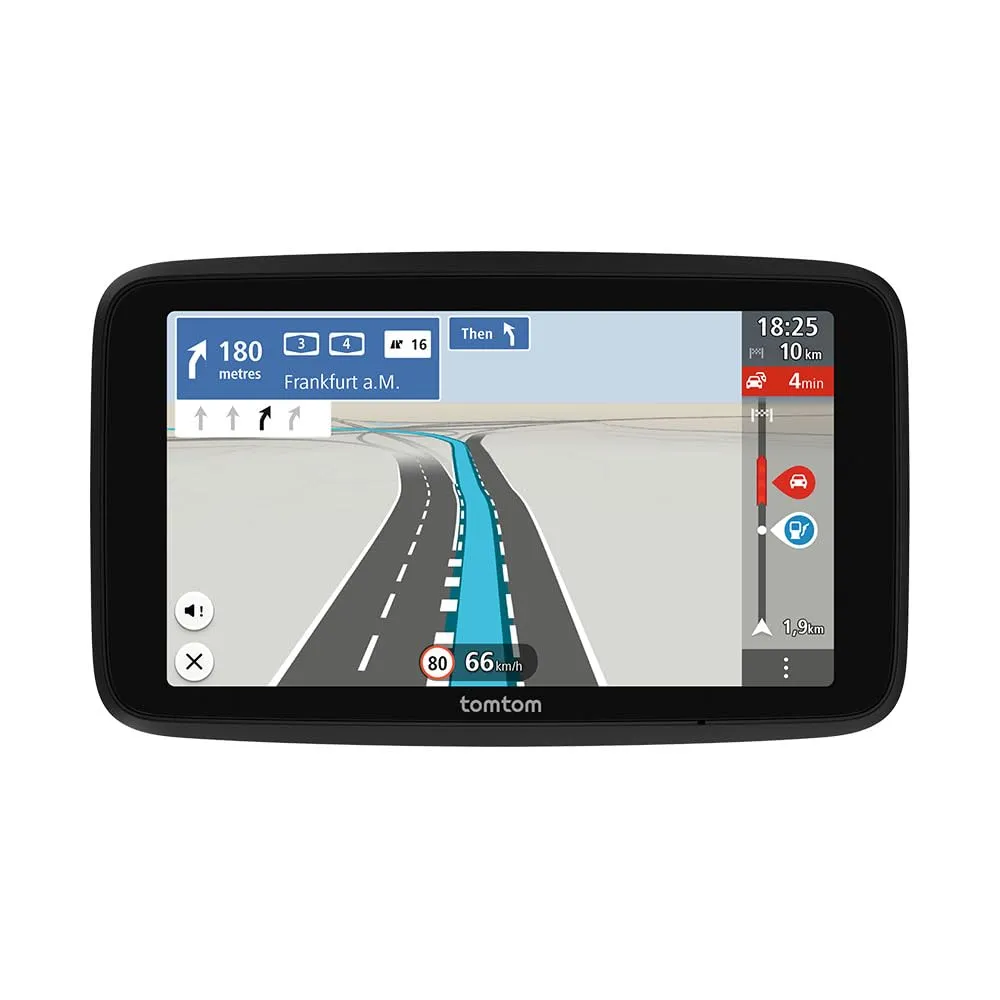 TomTom Navigatore per Auto GO Classic 2a gen. (5", Informazioni sul traffico e Avvisi autovelox, Aggiornamenti Mappe Europa, Aggiornamenti tramite Wi-Fi, Indicatore di corsia in movimento)
