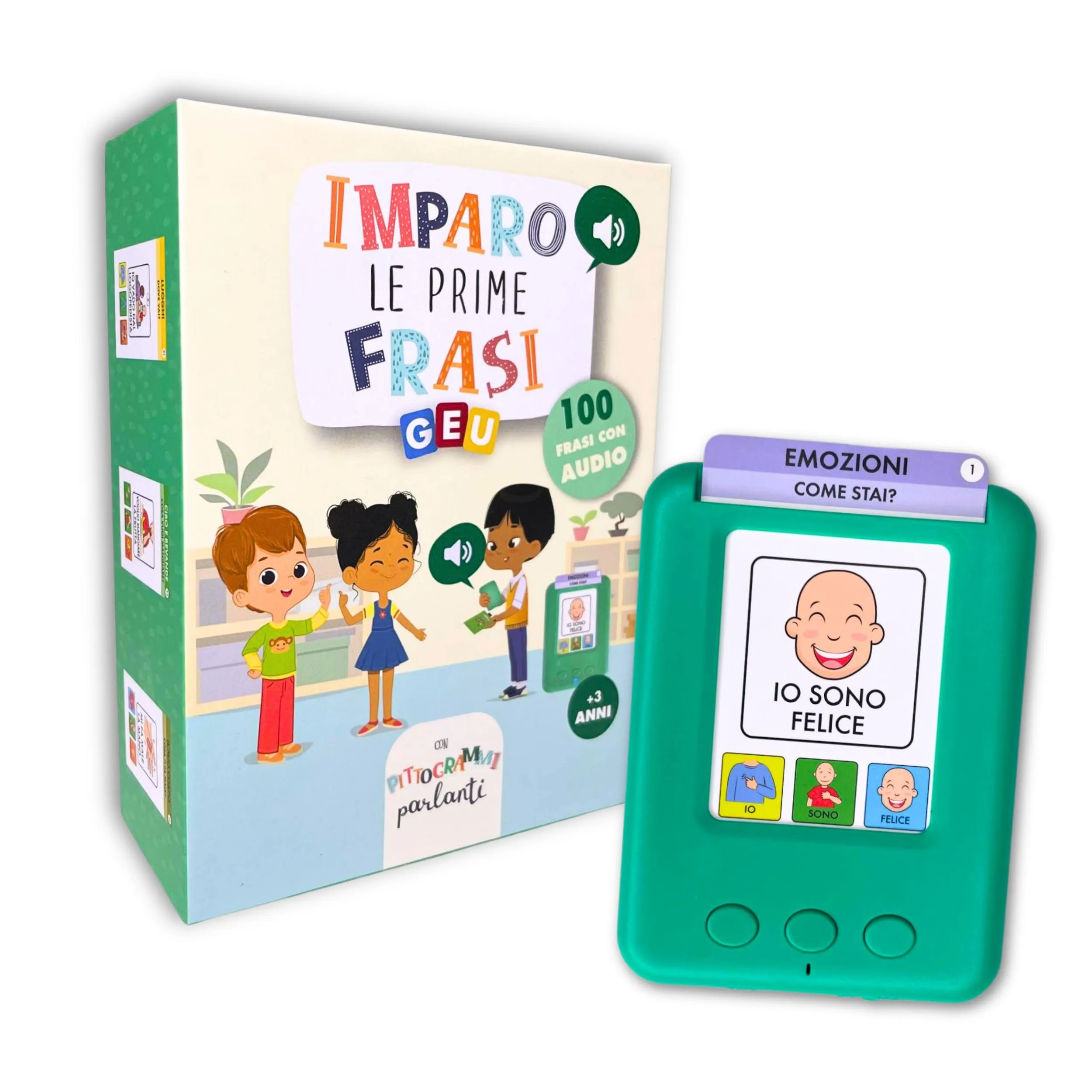 Carte Parlanti Montessori - Imparo le Prime Frasi