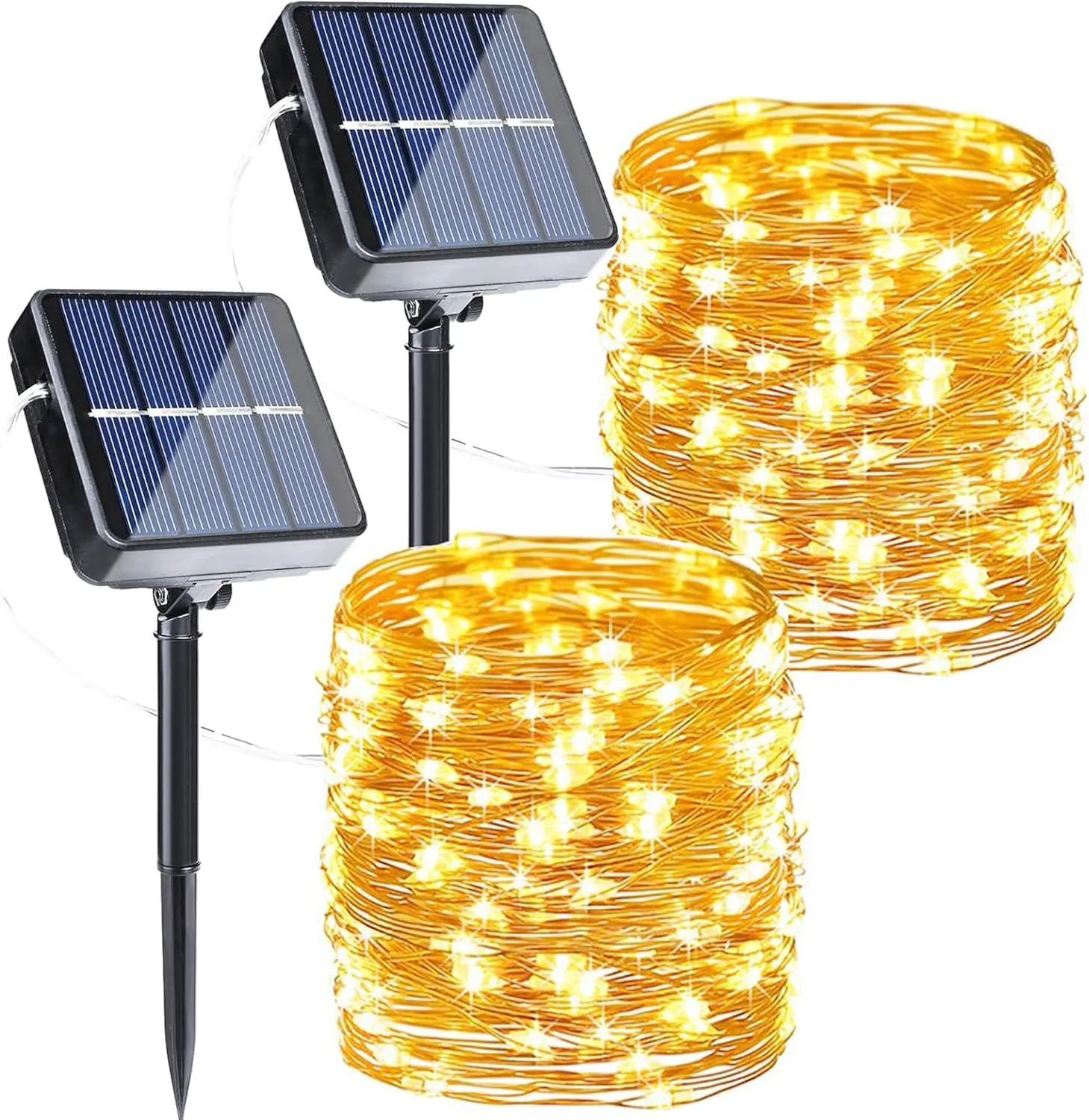 Catena Luminosa Solare Joomer 2x12m 120 LED