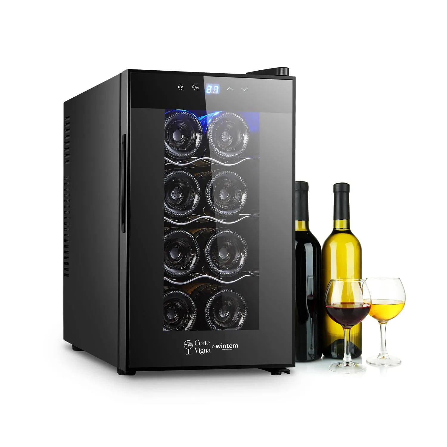 Avilia Cantinetta Frigo Silenziosa per Vini 8 Bottiglie