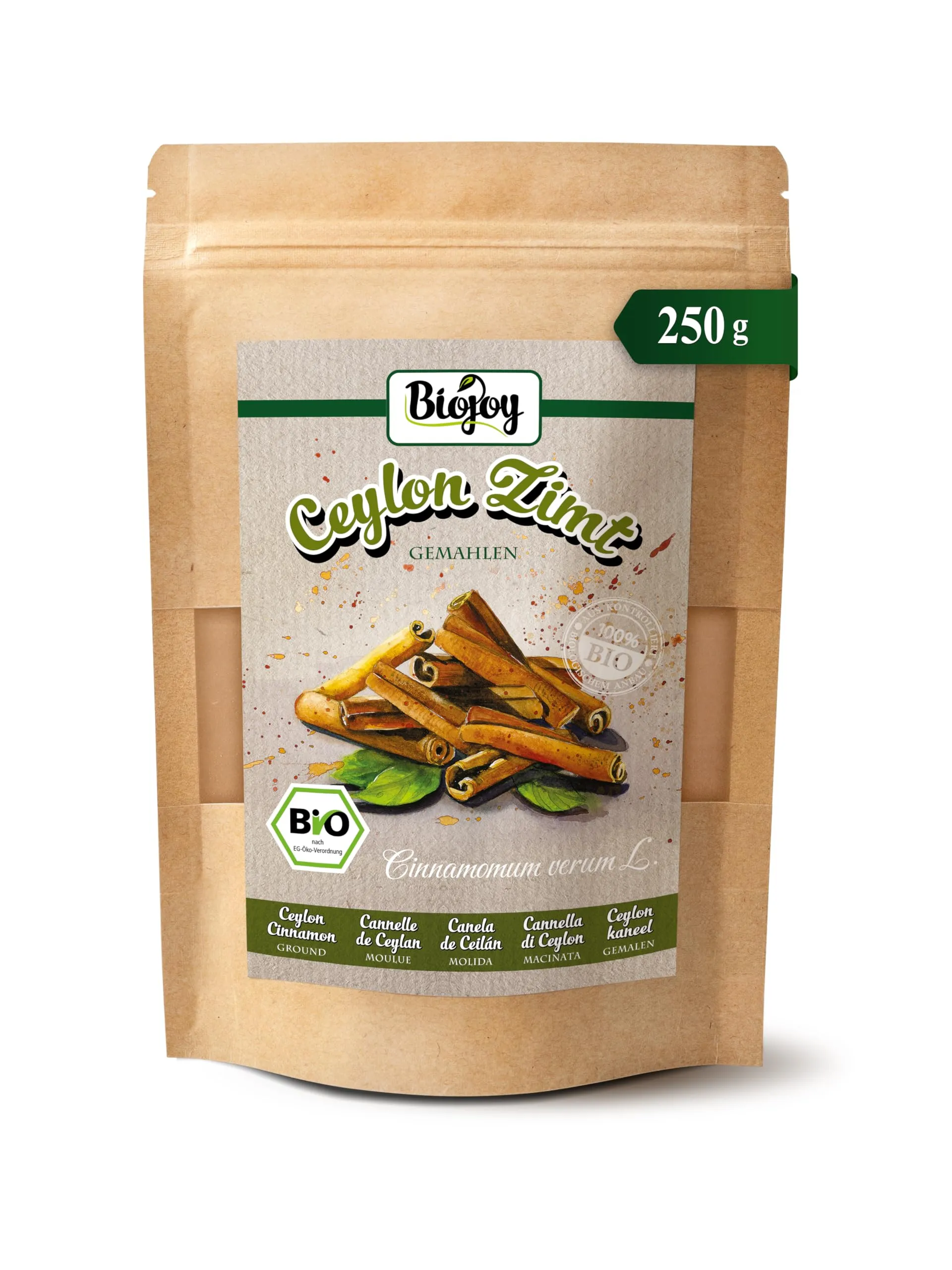 Biojoy Cannella di Ceylon in Polvere BIO