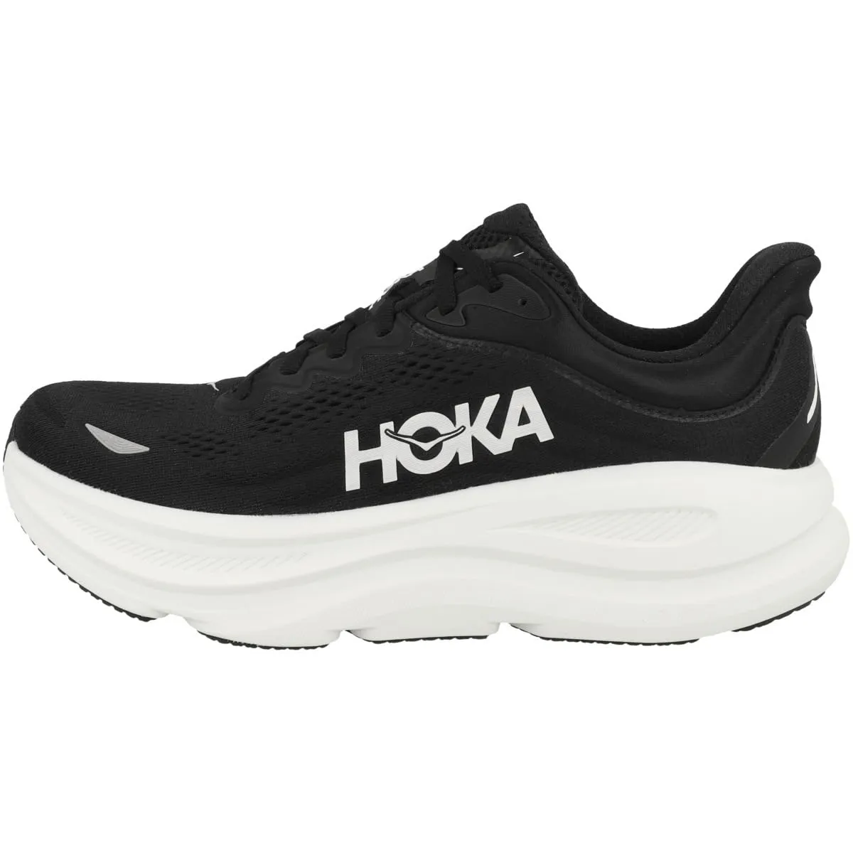 HOKA Bondi 9 Uomo Black/White