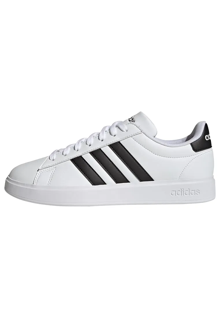 adidas Grand Court 2.0, Scarpe Uomo, Ftwr White Core Black Ftwr White, 43 1/3 EU