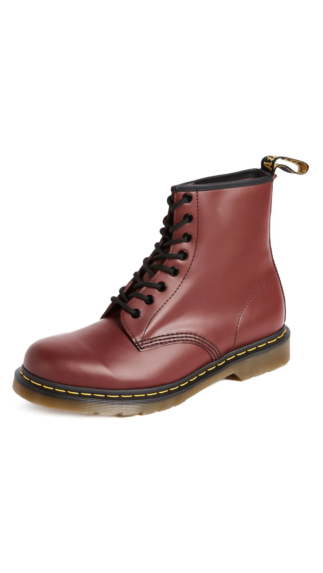 Dr. Martens 1460 Smooth Stivali Unisex - Adulto Cherry Red
