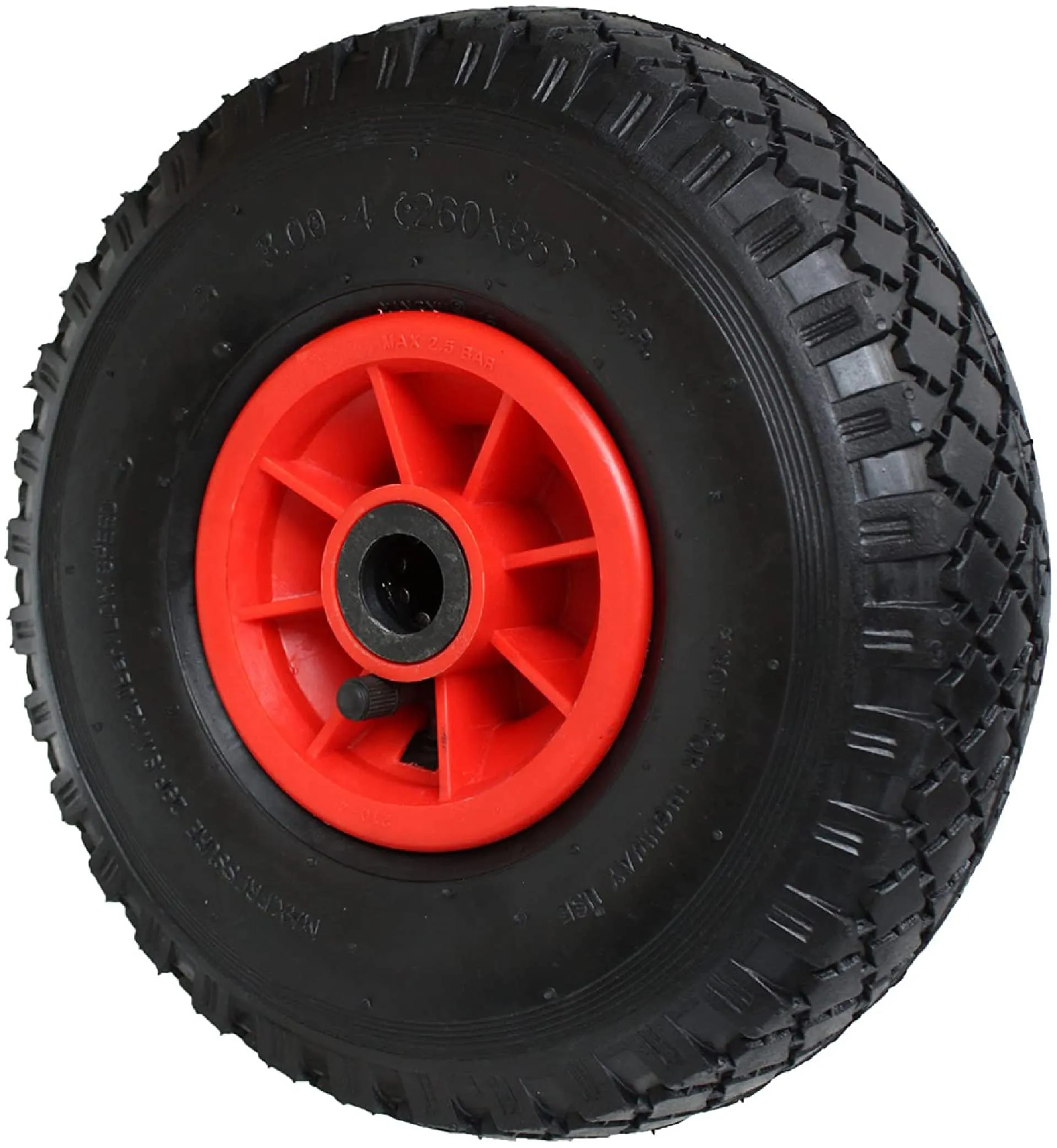 Kippen 1637A1 - Ruota Pneumatica per Carrello 3.00-4 (260x85 mm)