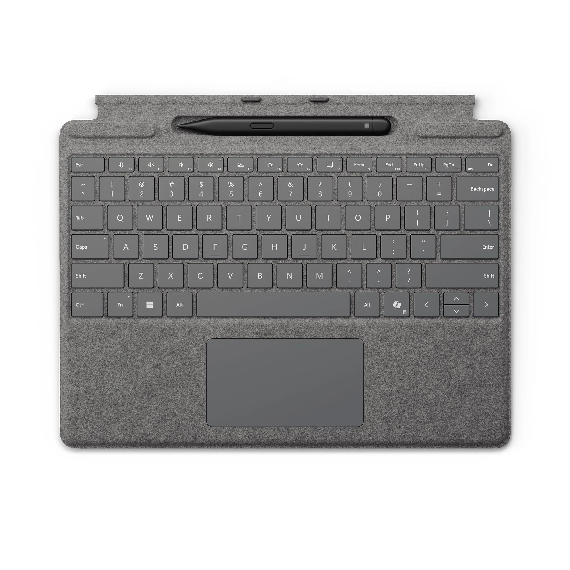 Microsoft Surface Pro Keyboard con Slim Pen - Platino