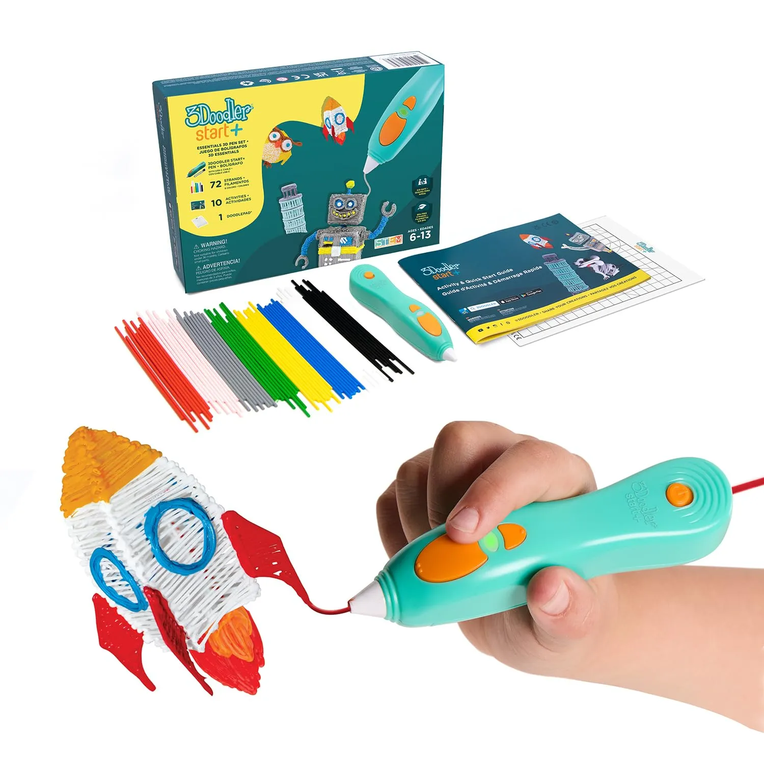 3Doodler Start+ Essentials Set - Penna 3D per Bambini