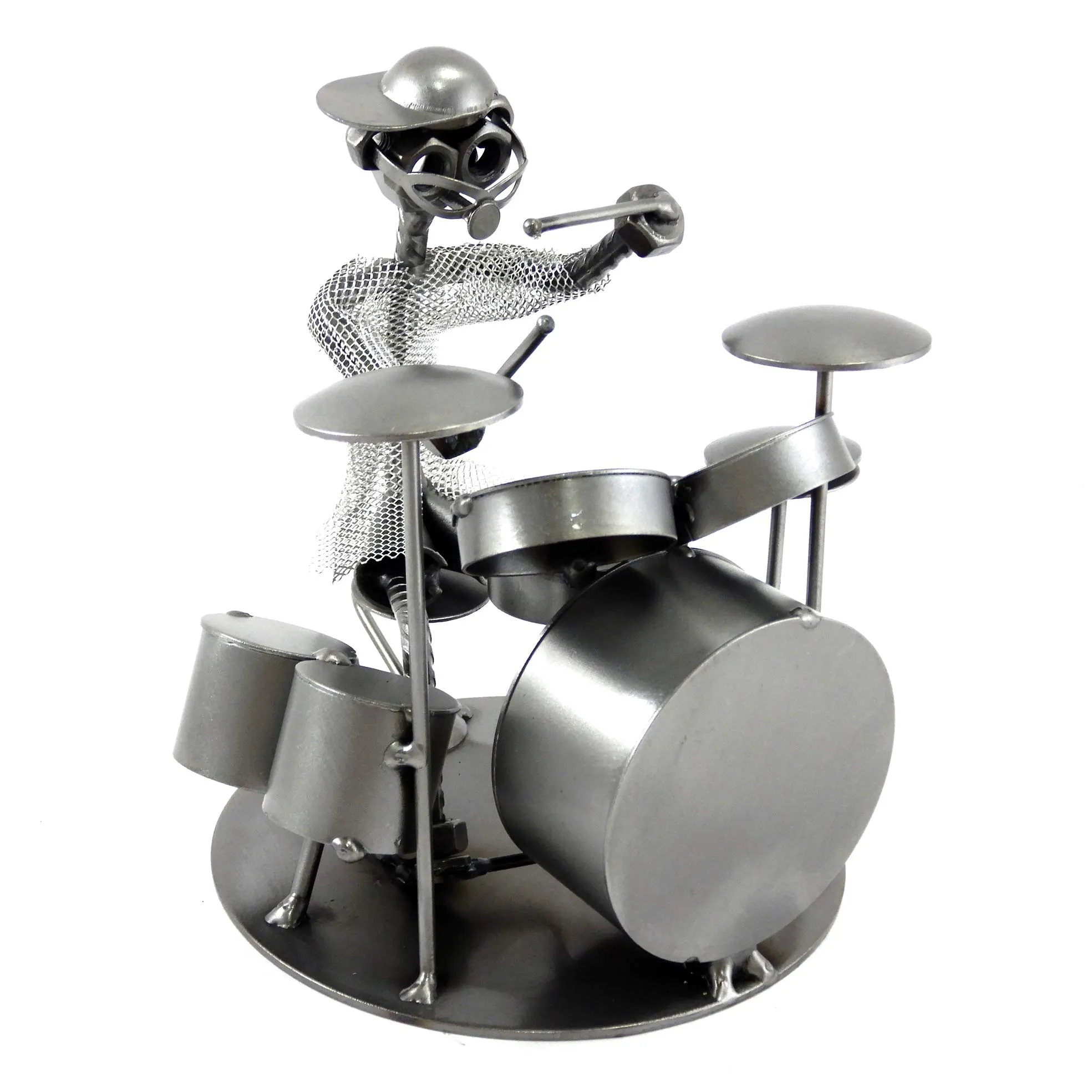 Sculture in metallo - Batterista