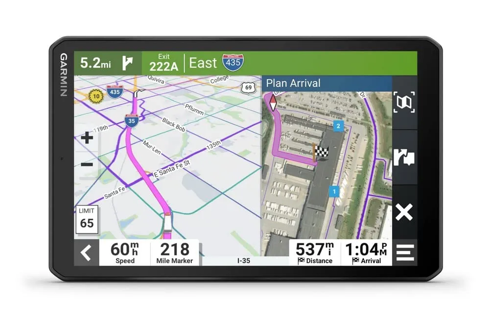 Garmin dēzl LGV810 MTD Navigatore GPS per Camion con Display da 8", Infotraffico DAB e Mappa Europa