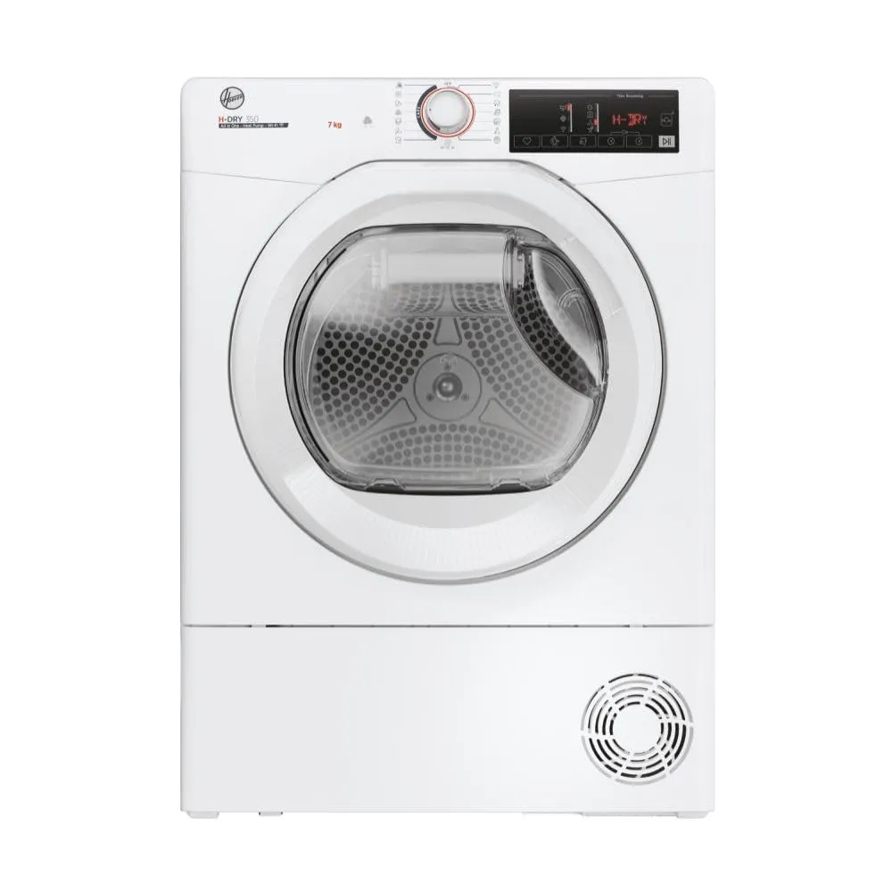 Hoover H-DRY 350 HR4 H7A2TE-S Asciugatrice a Pompa di Calore Slim 7 Kg Classe A++