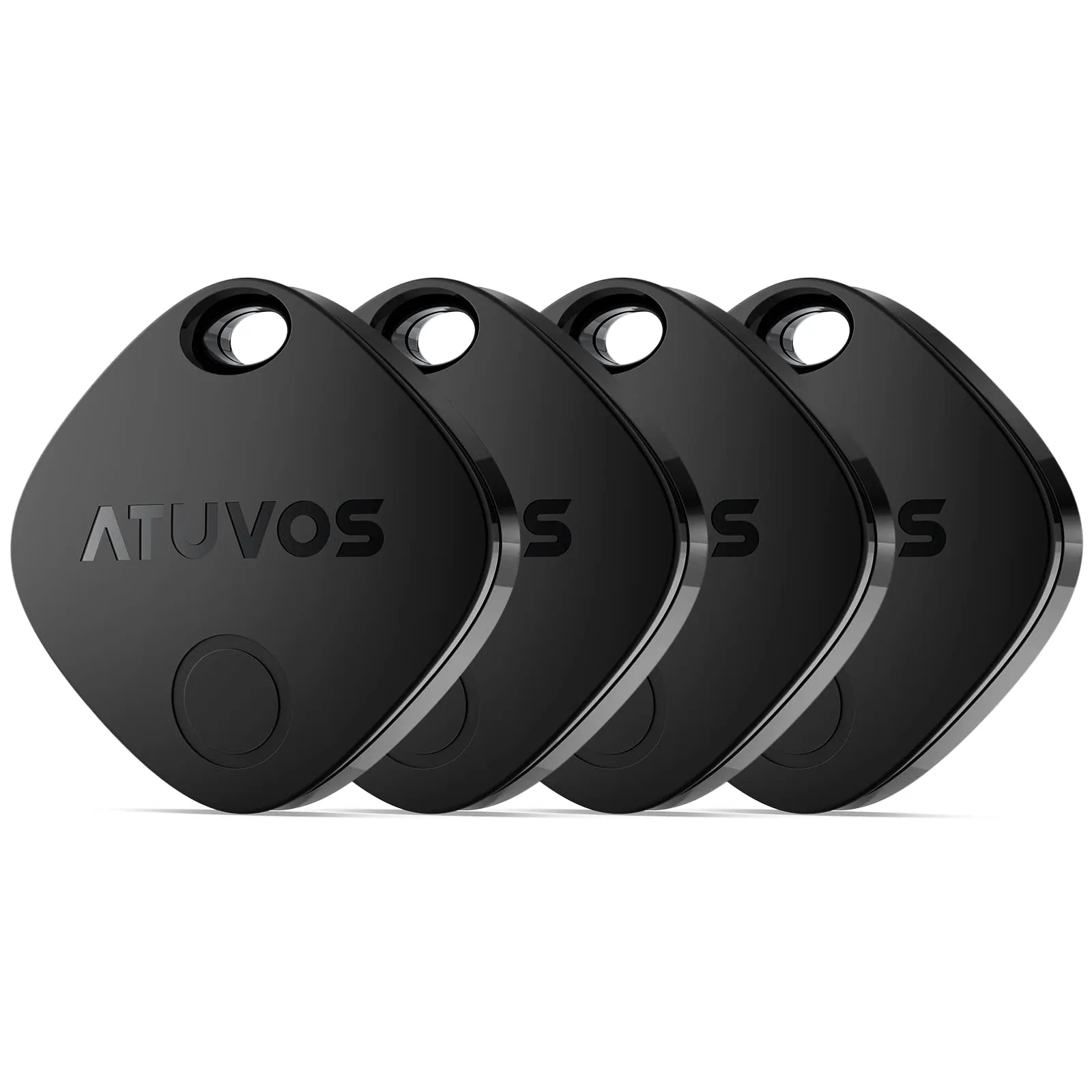 ATUVOS Air Tag Smart Tracker - Set da 4, Nero