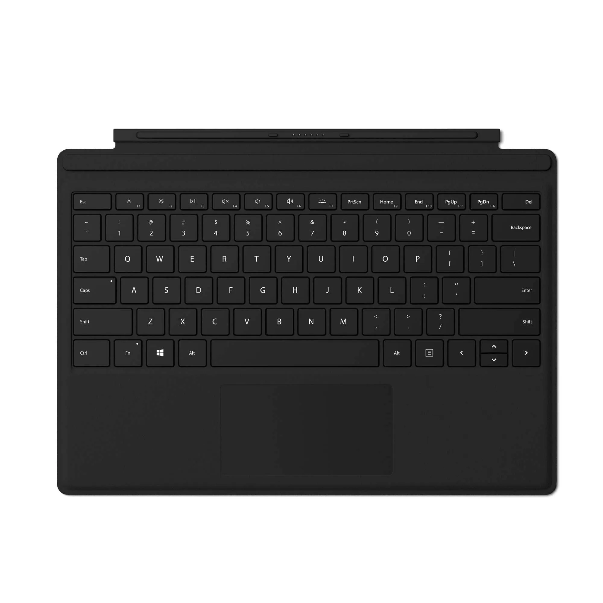 Microsoft Surface Pro Type Cover (QWERTY Italiano) Nera (Ricondizionata)