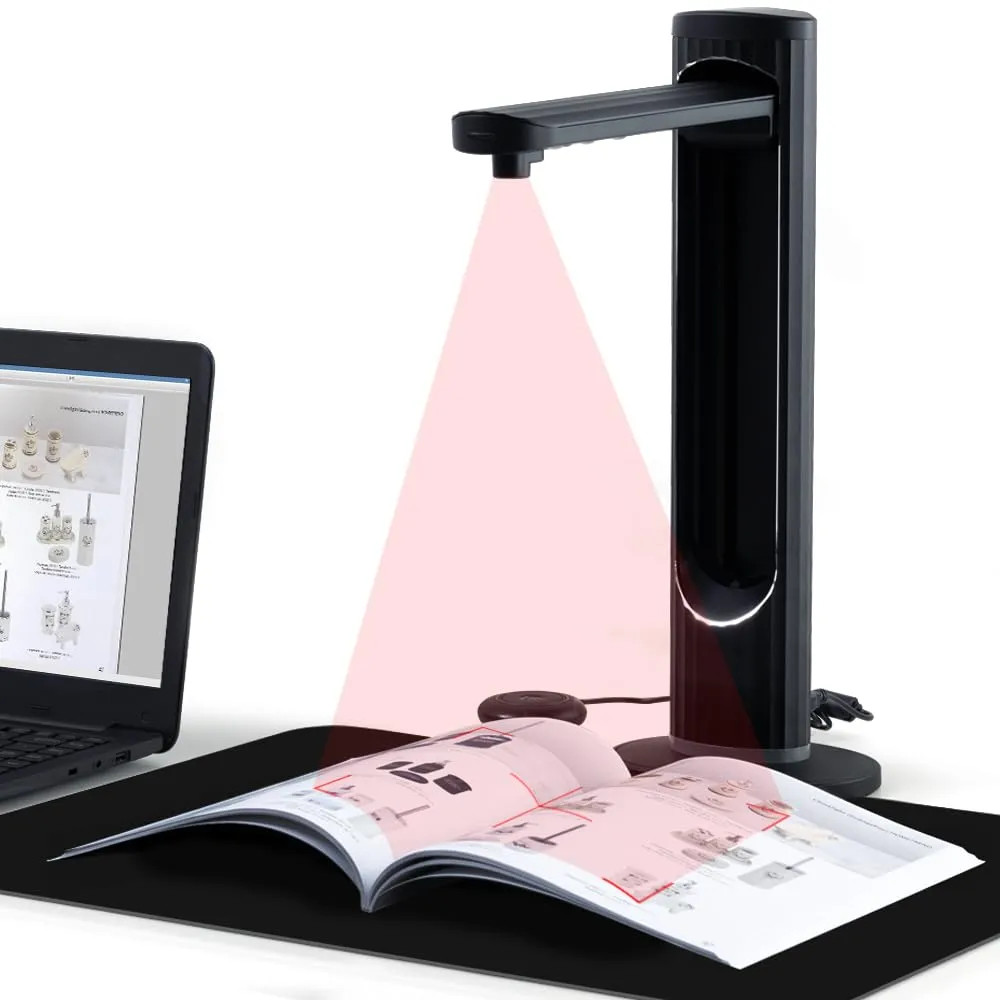 Savornest K2 Document Camera: Scanner per Libri ad Alta Risoluzione