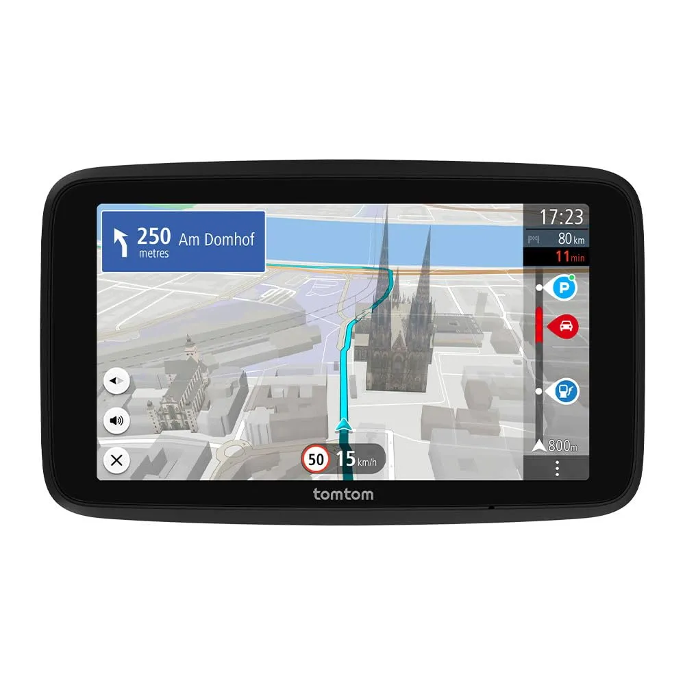 TomTom GO Navigator - Navigatore GPS Auto 6" con Info Traffico e Autovelox