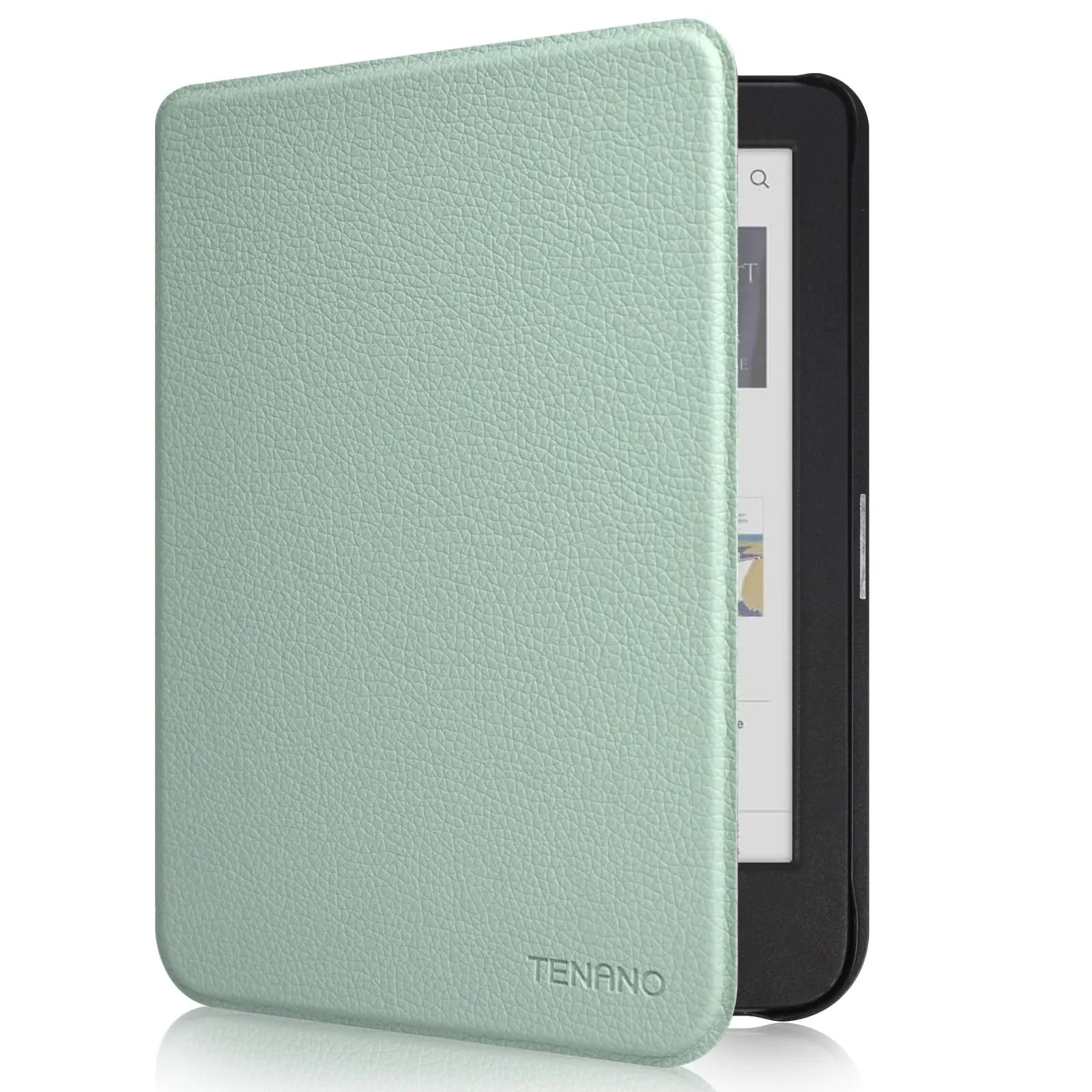Tenano Custodia Verde Agave per Kobo Clara Colour/BW/2E e Tolino Shine Colour/5/4
