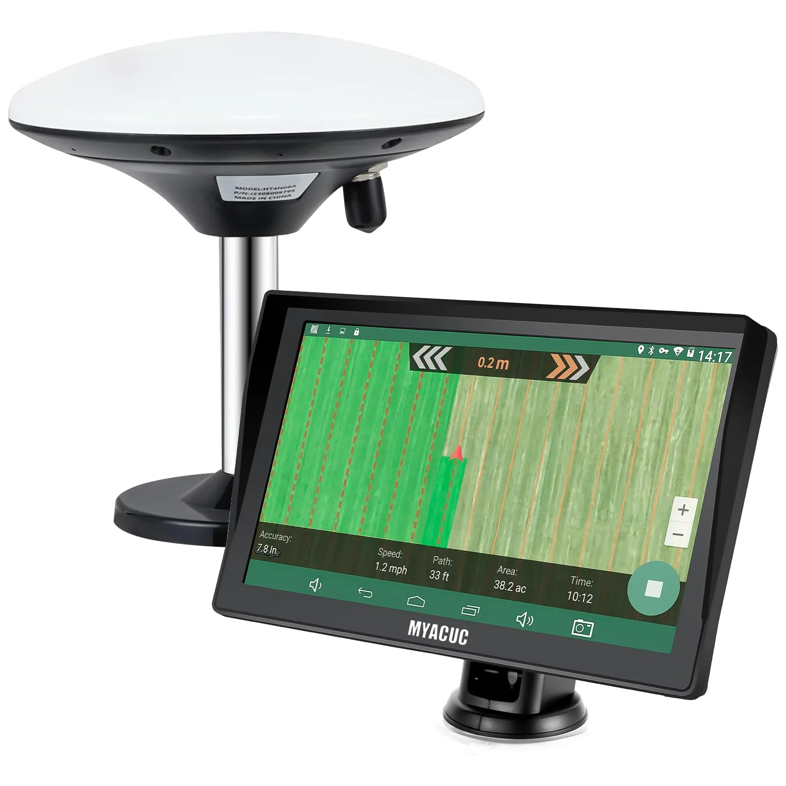 Navigatore GPS Agricolo GNSS 9" per Trattore - Agricoltura di Precisione