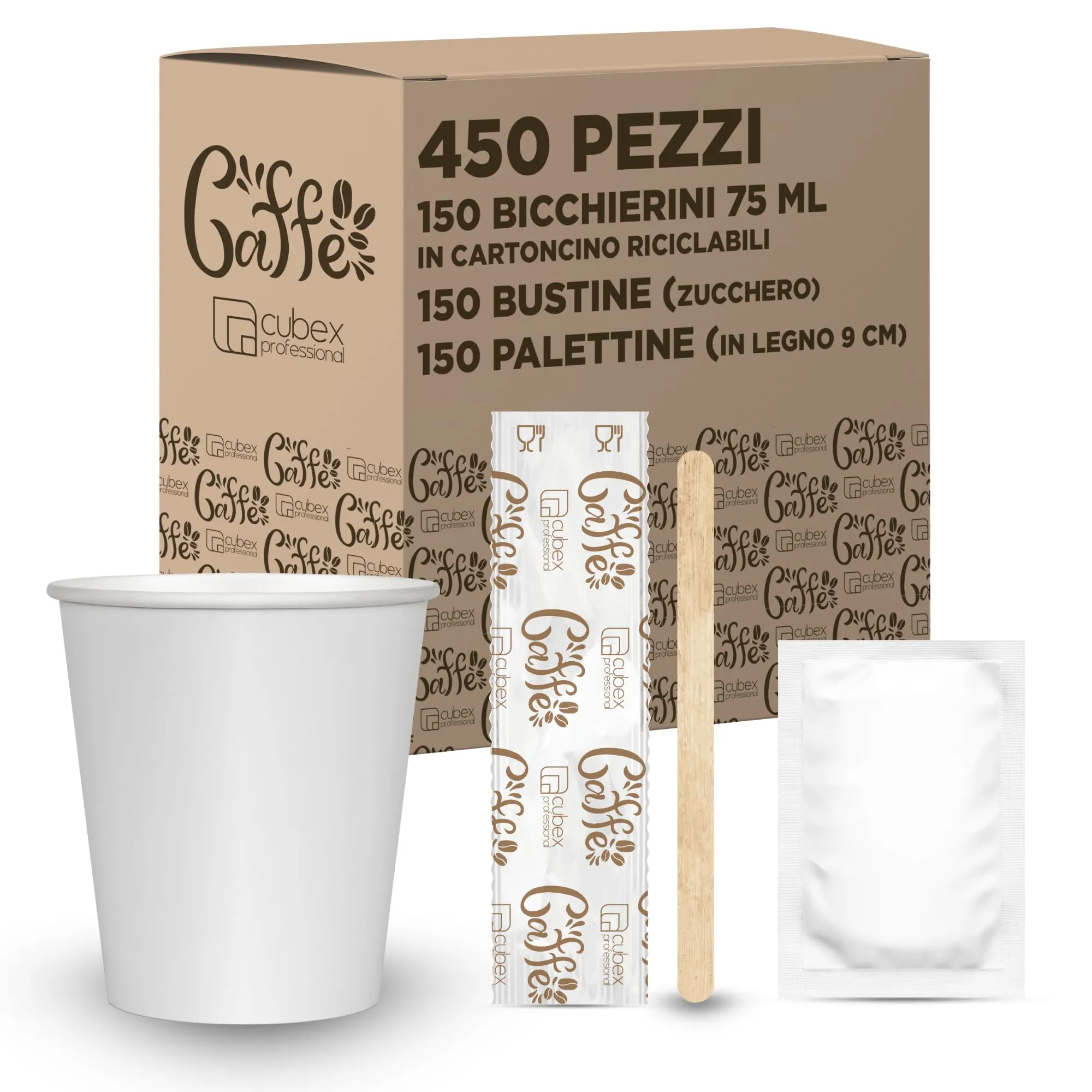 Cubex Professional Kit Caffè 450 Pezzi: la Soluzione Ecologica per la Tua Pausa Caffè