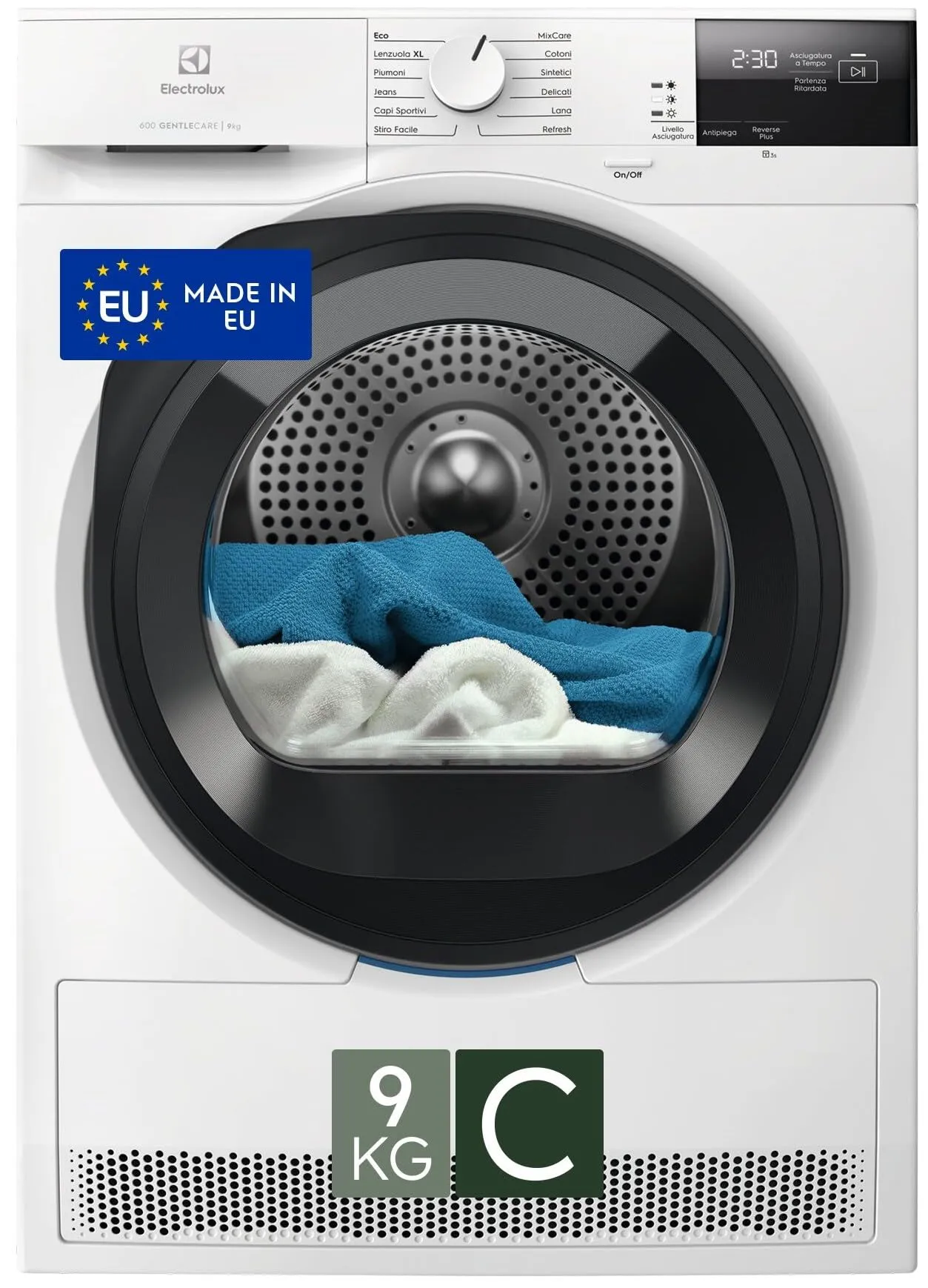 Asciugatrice Electrolux Serie 600 GentleCare EW6H29C a Pompa di Calore