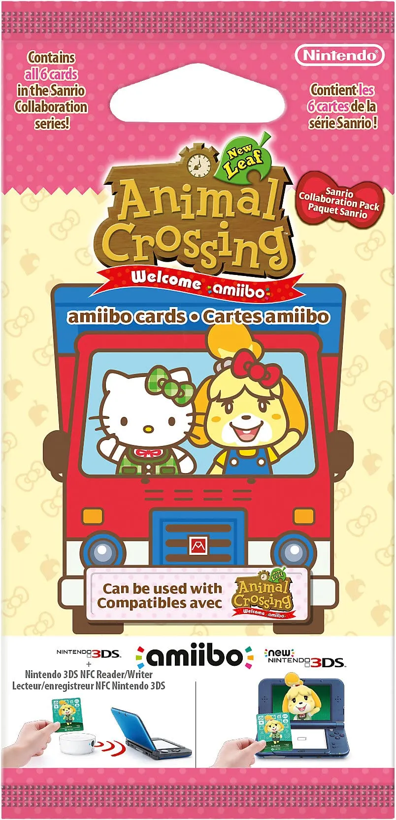 Carte Amiibo Animal Crossing: New Horizons + Sanrio Collaboration Pack