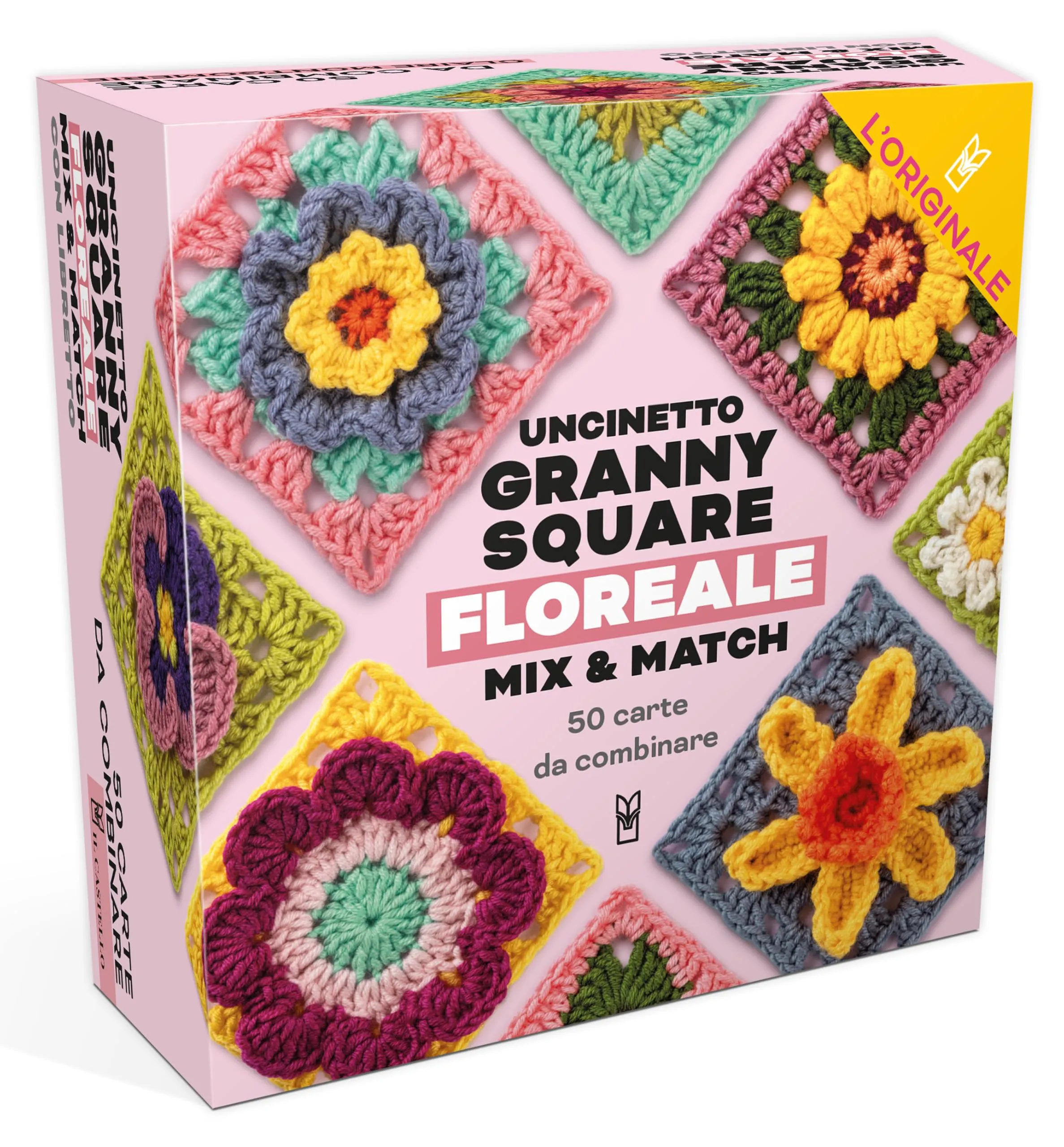 Uncinetto Granny Square Floreale: Mix & Match con 50 Carte