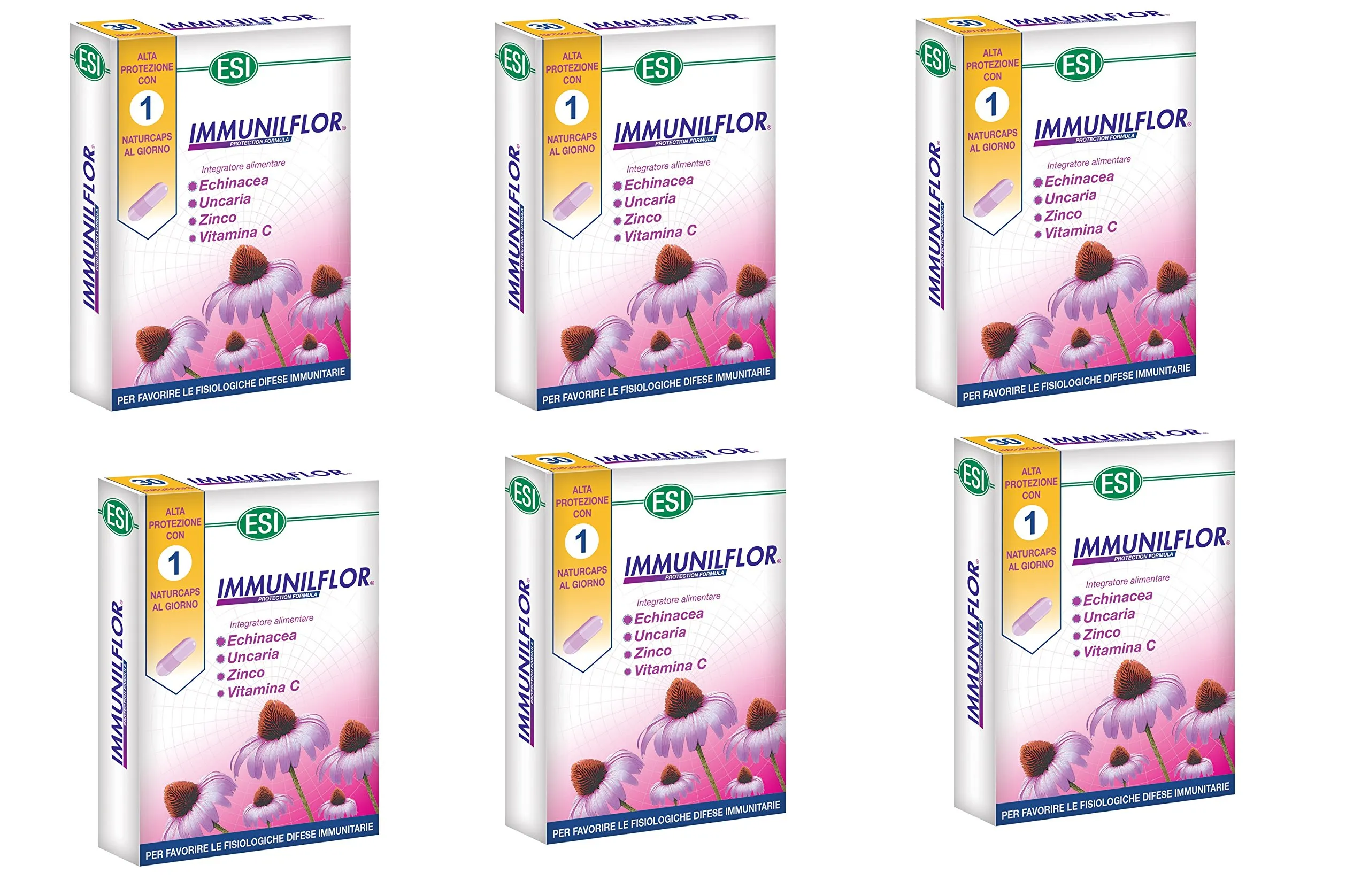 ESI Immuniflor - Integratore per le Difese Immunitarie - 30 Naturcaps
