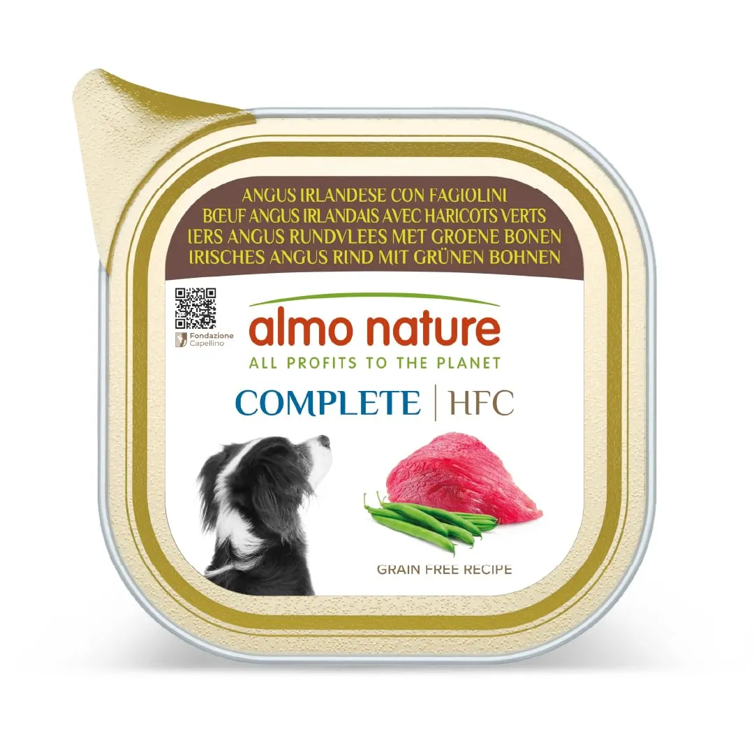 Almo Nature HFC Complete Angus Irlandese e Fagiolini per Cani Adulti