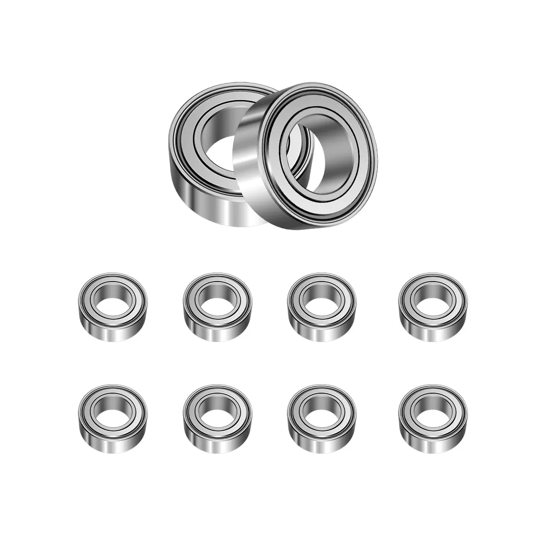 ANGEEK 10 pezzi MR105 ZZ Cuscinetti a sfere