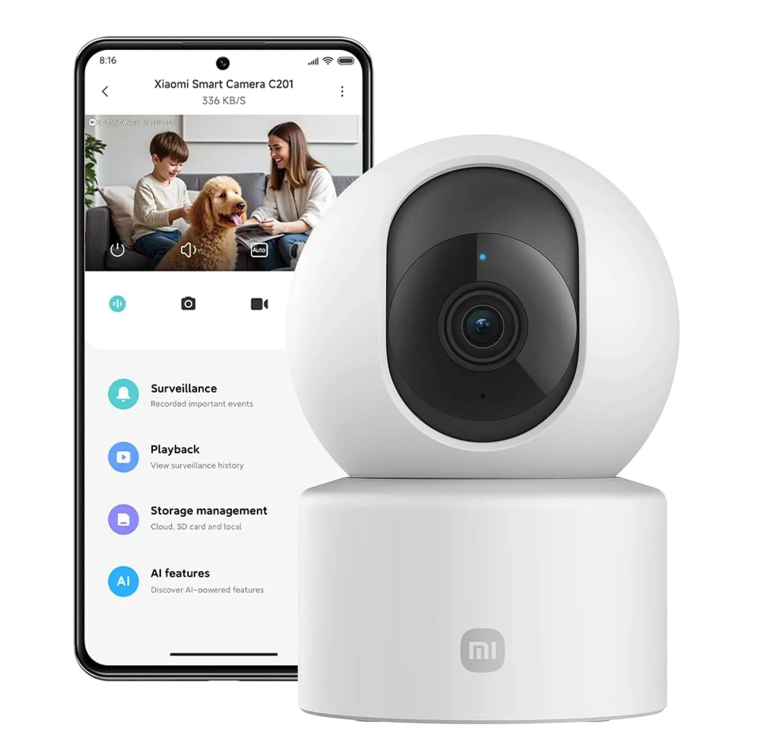 Xiaomi Smart Camera C201: La Sicurezza Intelligente per la Tua Casa